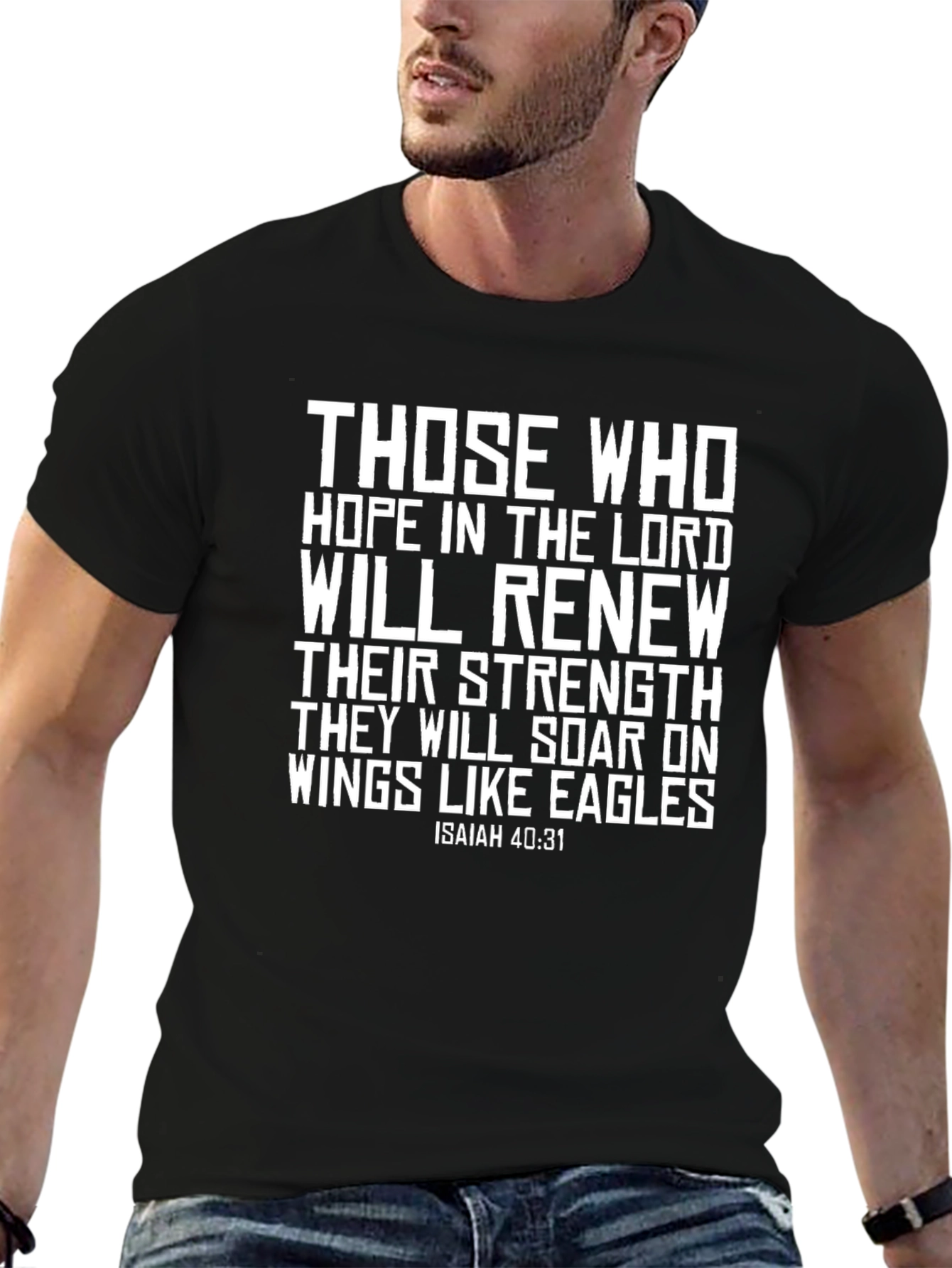 Isaiah 40:31 Christian T-Shirt