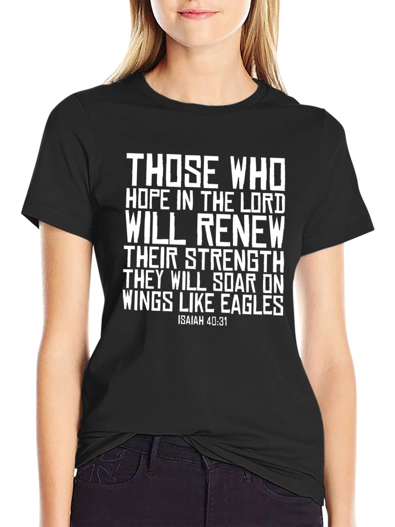 Isaiah 40:31 Christian T-Shirt
