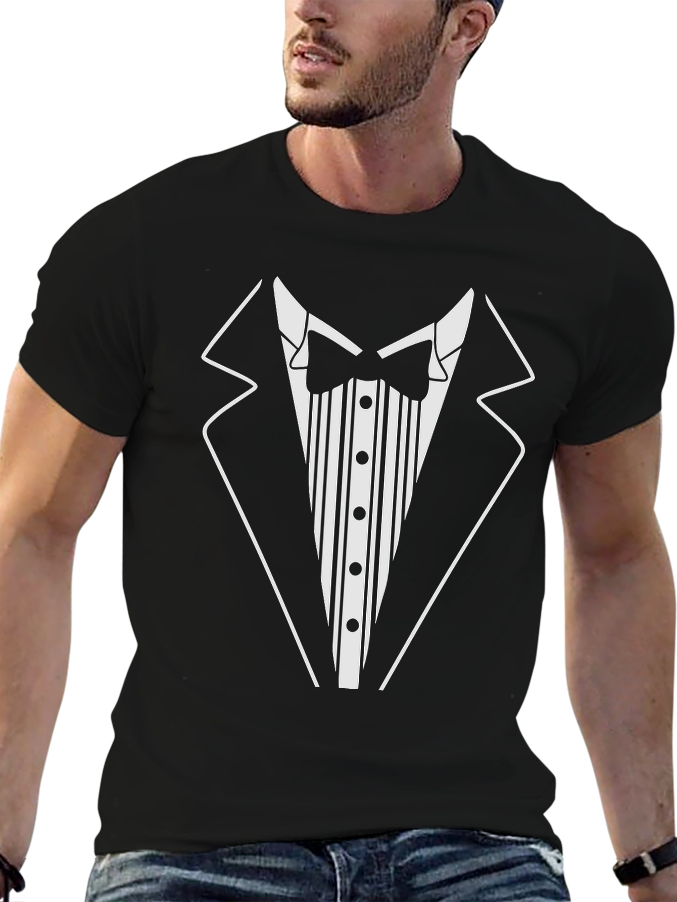 Tuxedo T-Shirt - Fun Formal Wear Alternative