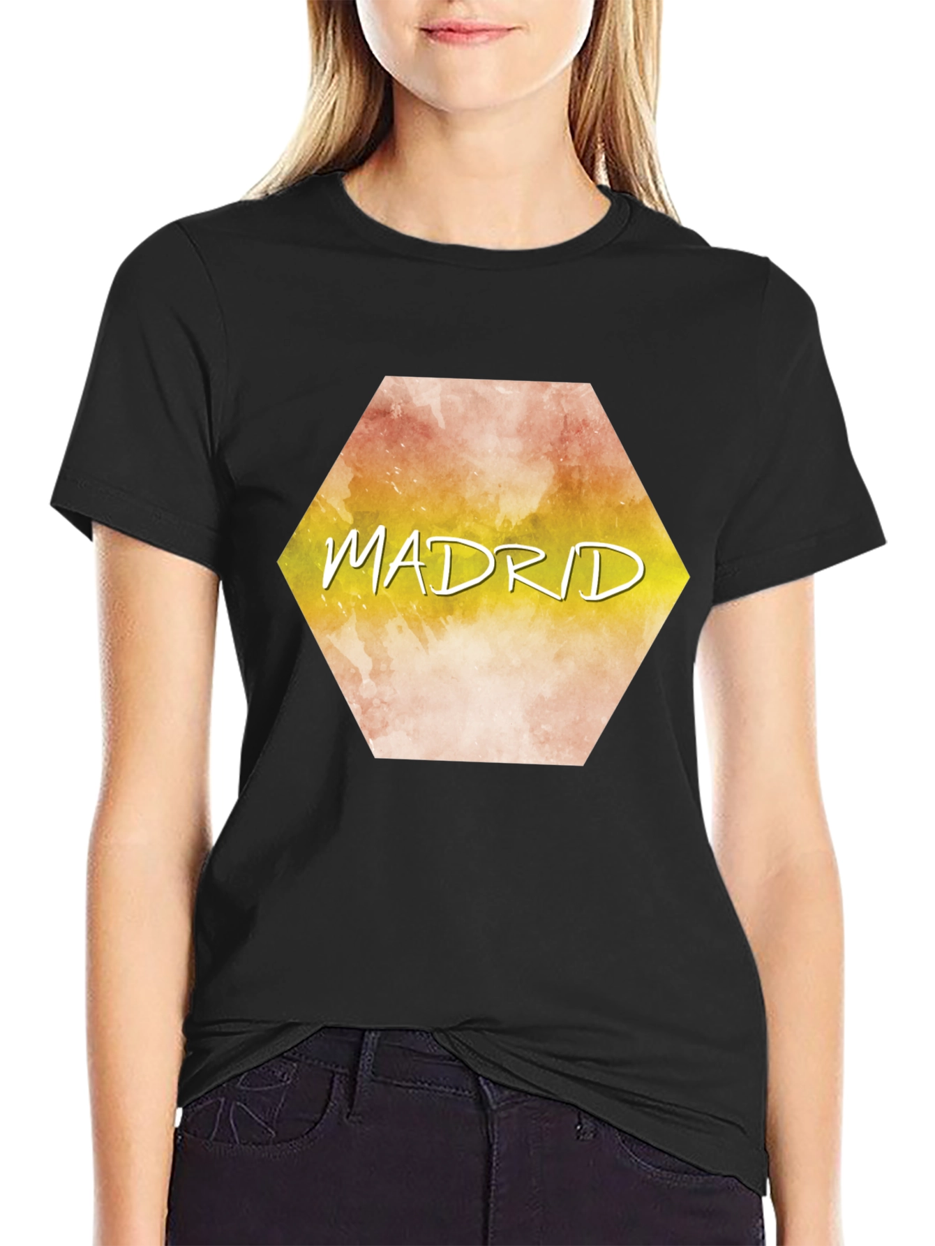 Madrid Graphic Tee - Stylish City T-Shirt