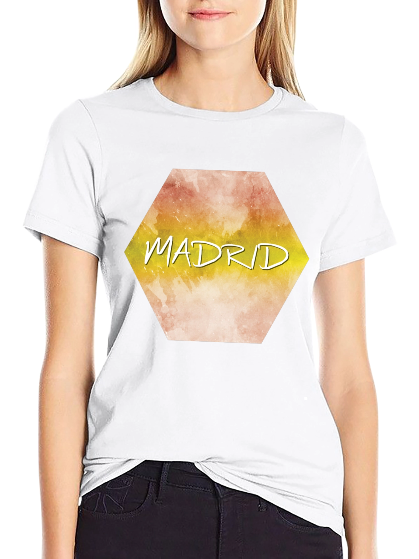 Madrid Graphic Tee - Stylish City T-Shirt
