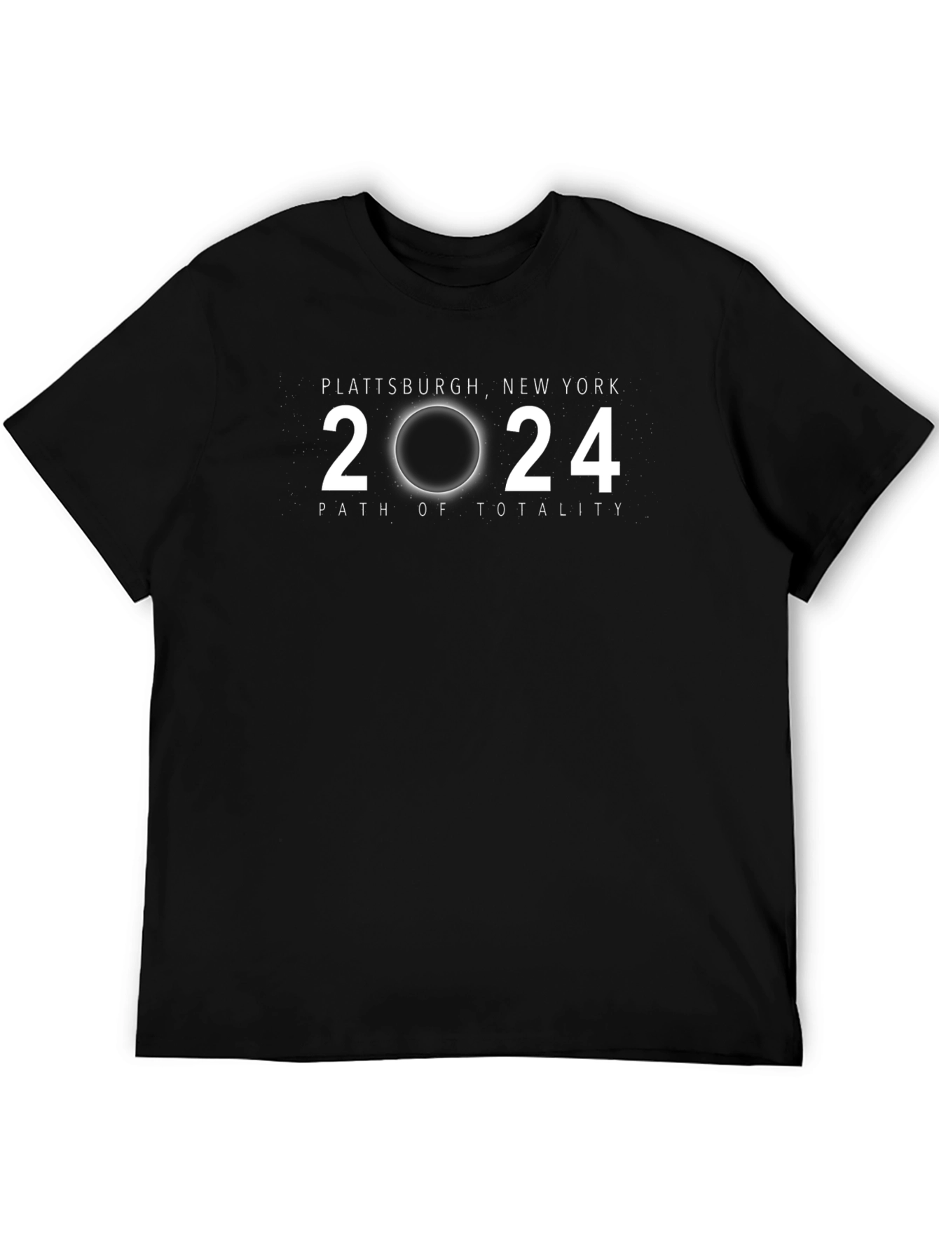 Plattsburgh NY Eclipse 2024 T-Shirt