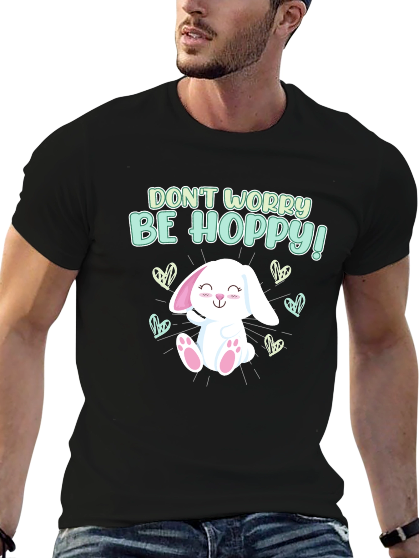 Dont Worry Be Hoppy Easter T-Shirt