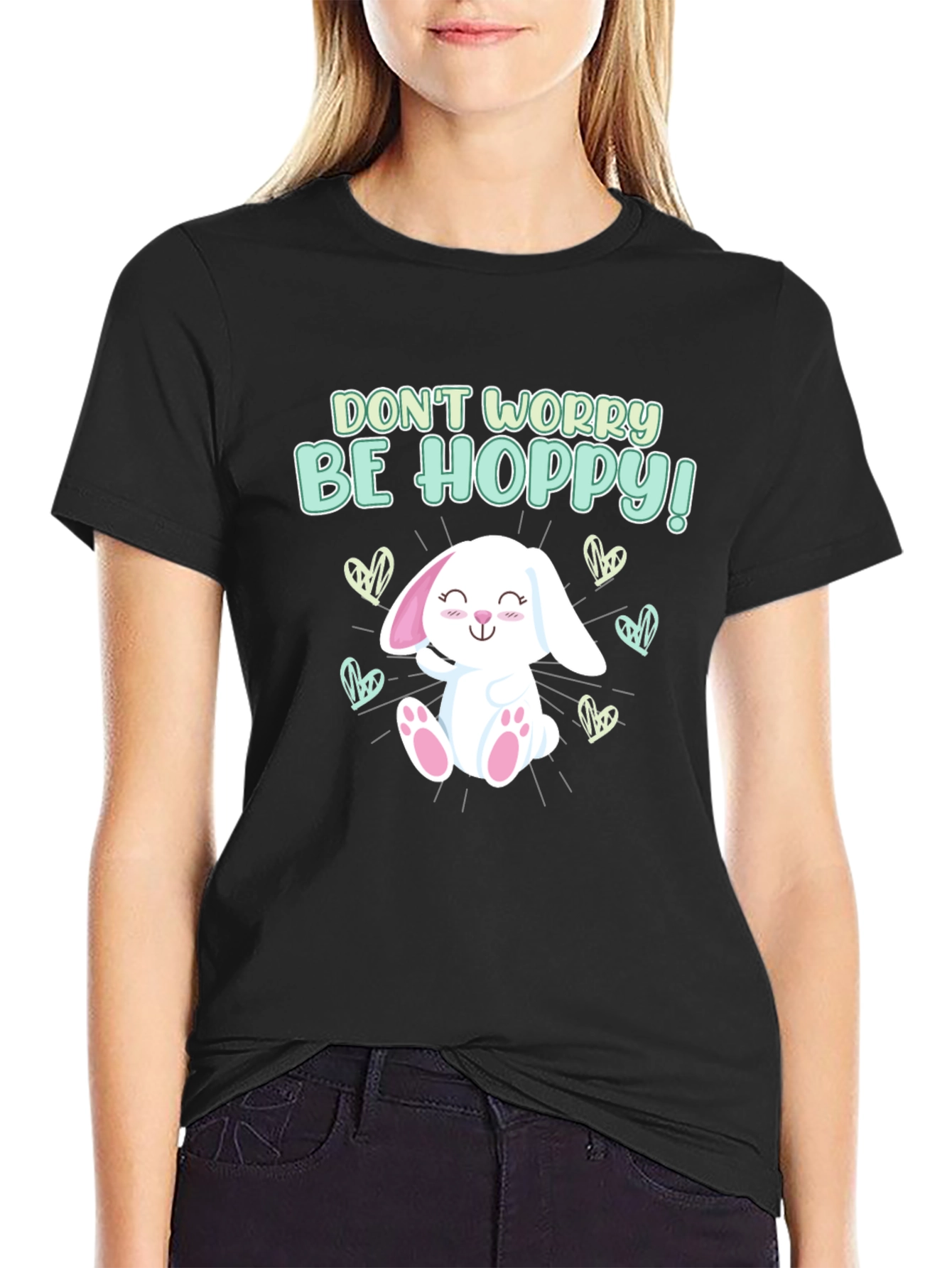 Dont Worry Be Hoppy Easter T-Shirt