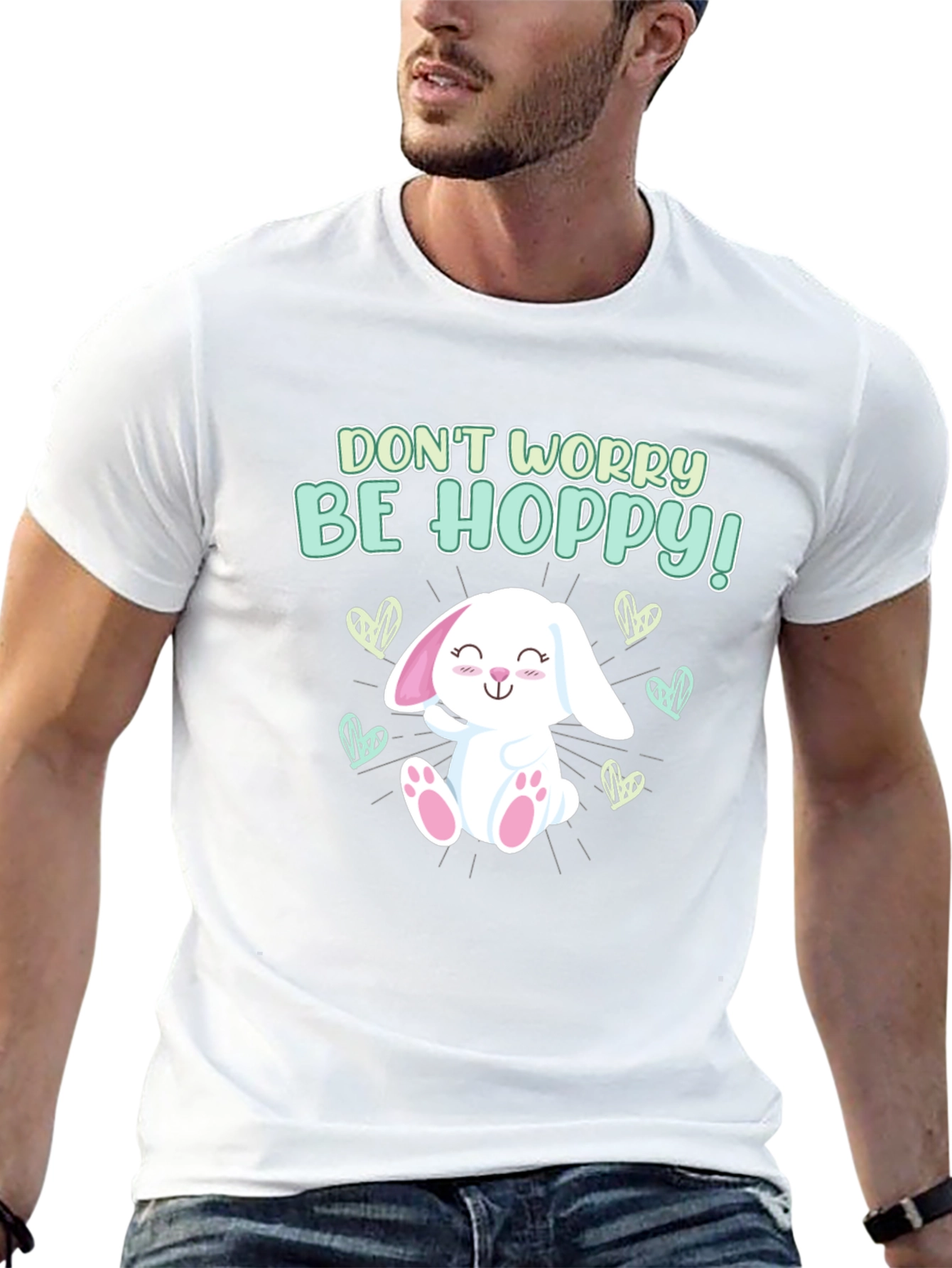 Dont Worry Be Hoppy Easter T-Shirt