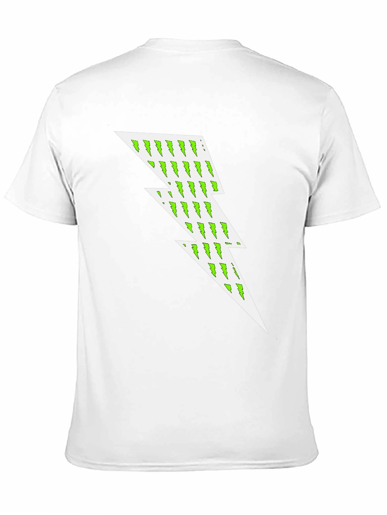 Lightning Bolt Graphic Tee - Black