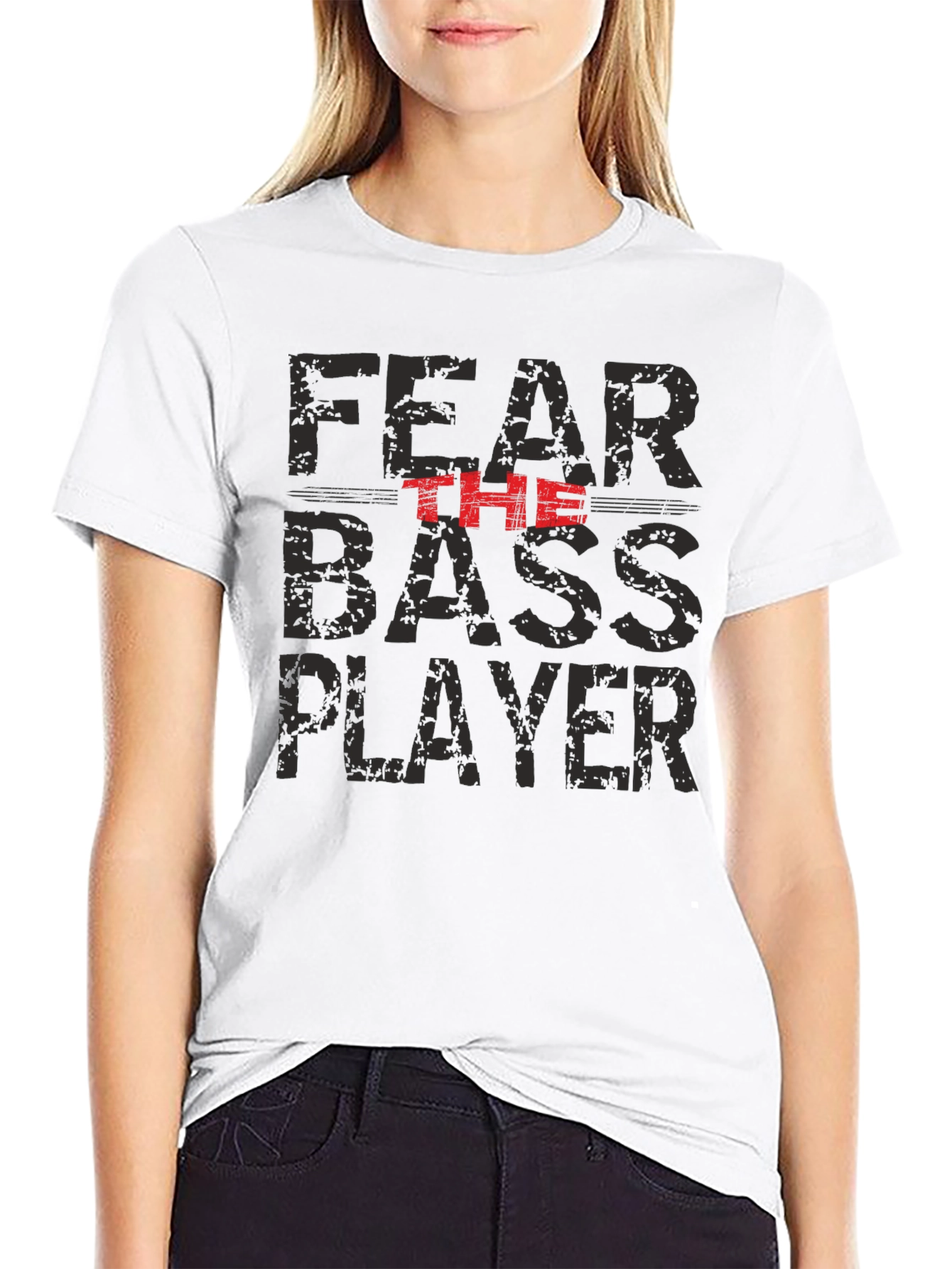 Fear the Bass Player Graphic T-Shirt