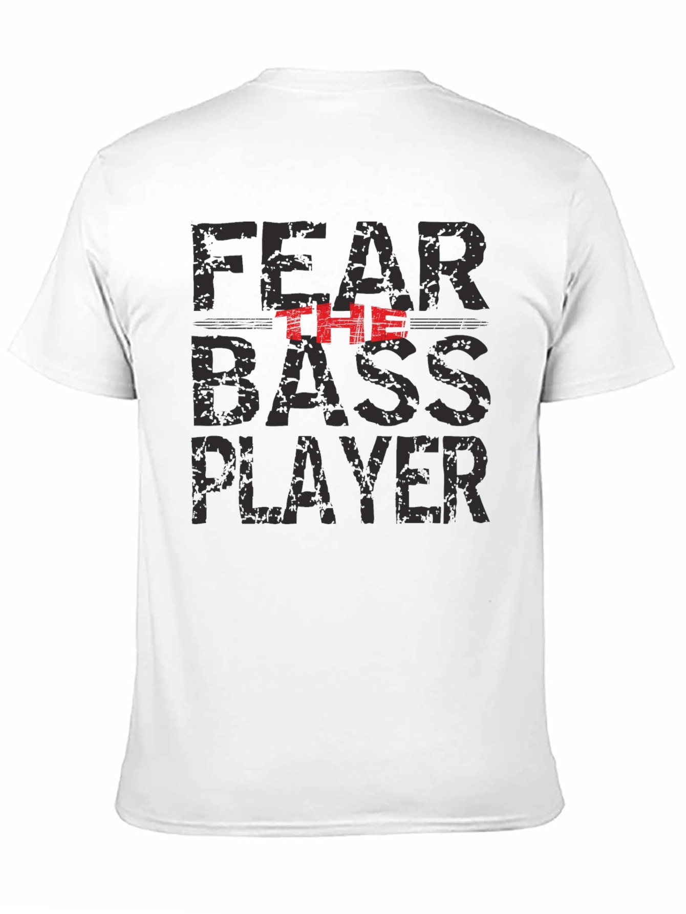 Fear the Bass Player Graphic T-Shirt