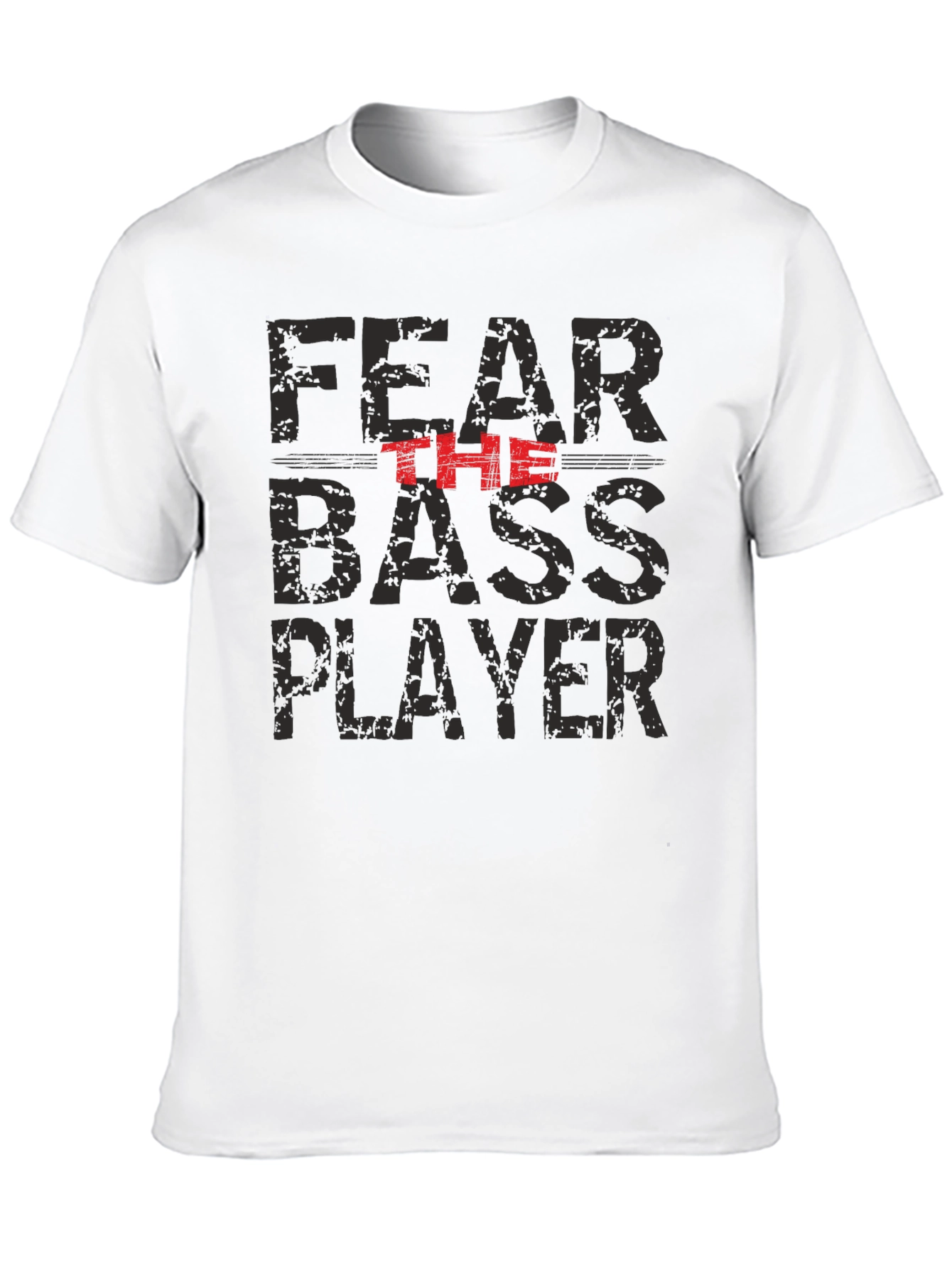 Fear the Bass Player Graphic T-Shirt