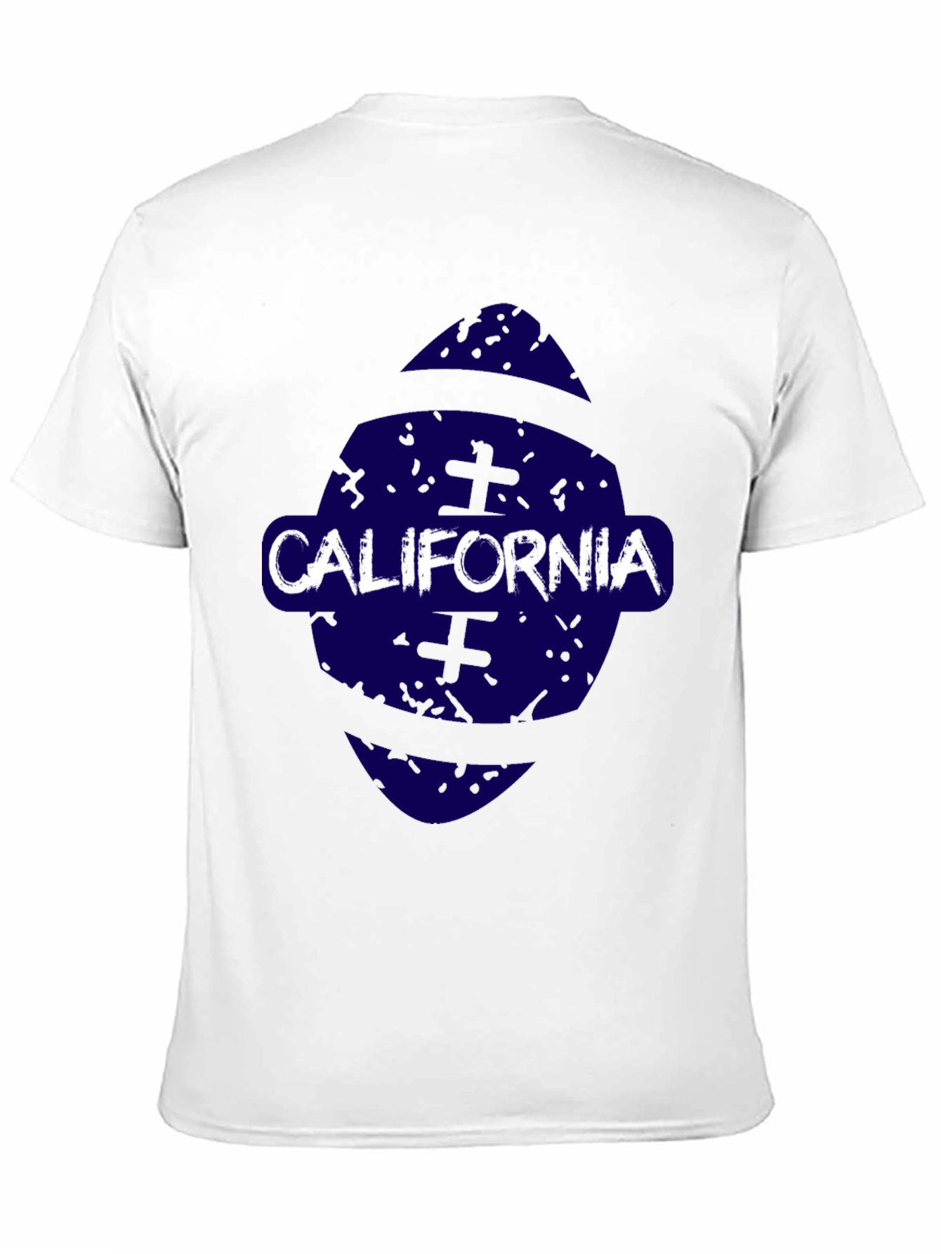California Graphic Print Crew Neck T-Shirt