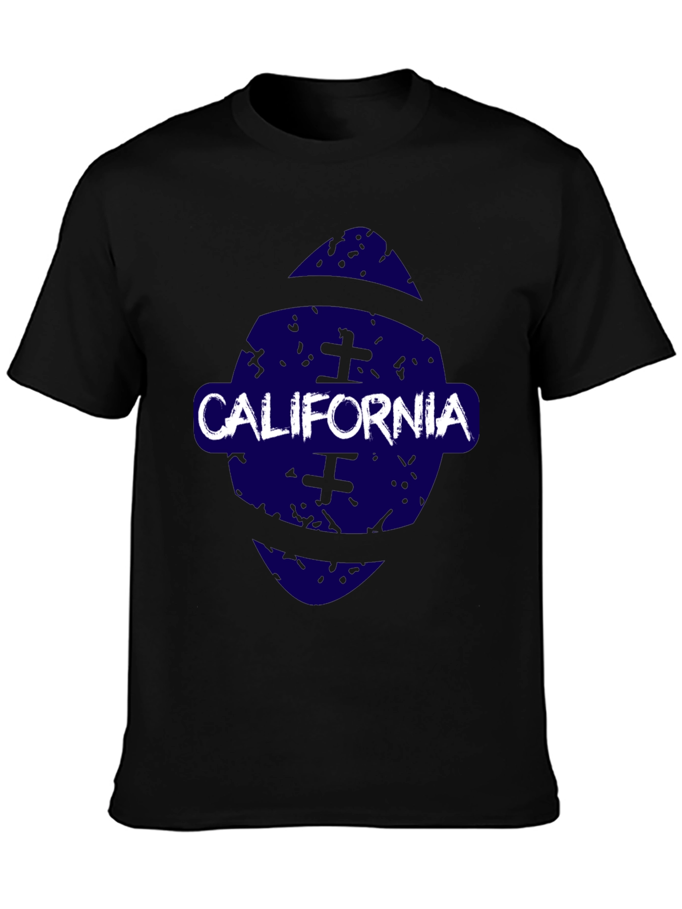 California Graphic Print Crew Neck T-Shirt