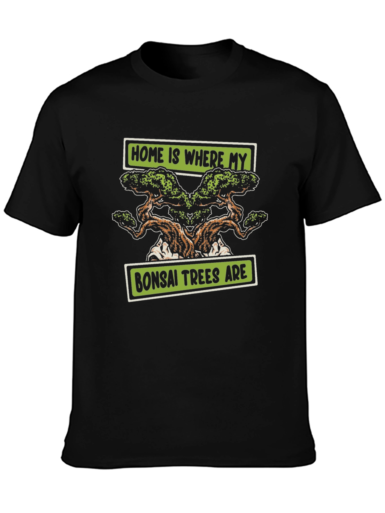 Bonsai Trees Graphic Tee - Where My Home Is!