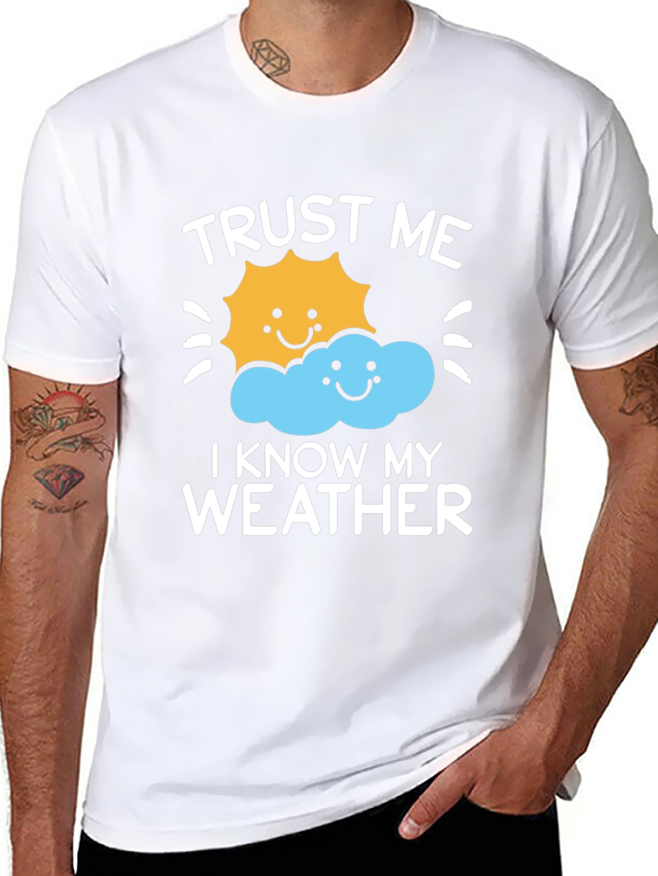 Trust Me I Know My Weather Graphic Tee