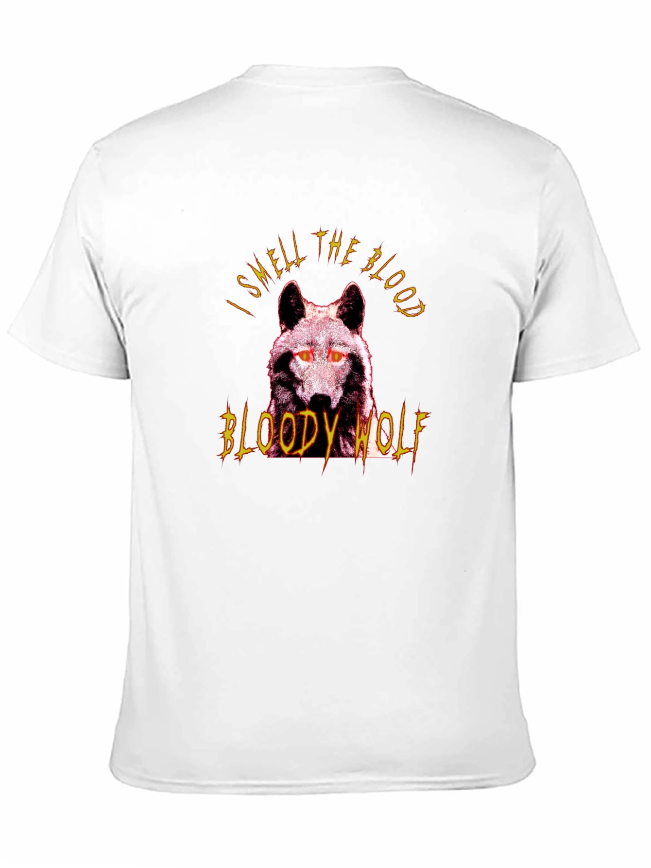 Bloody Wolf Graphic Tee - Mens Black T-Shirt