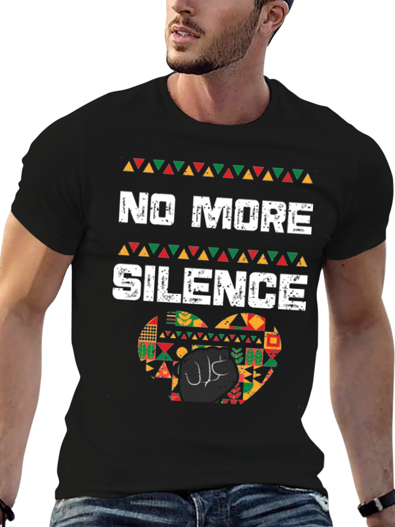 No More Silence Black History T-Shirt