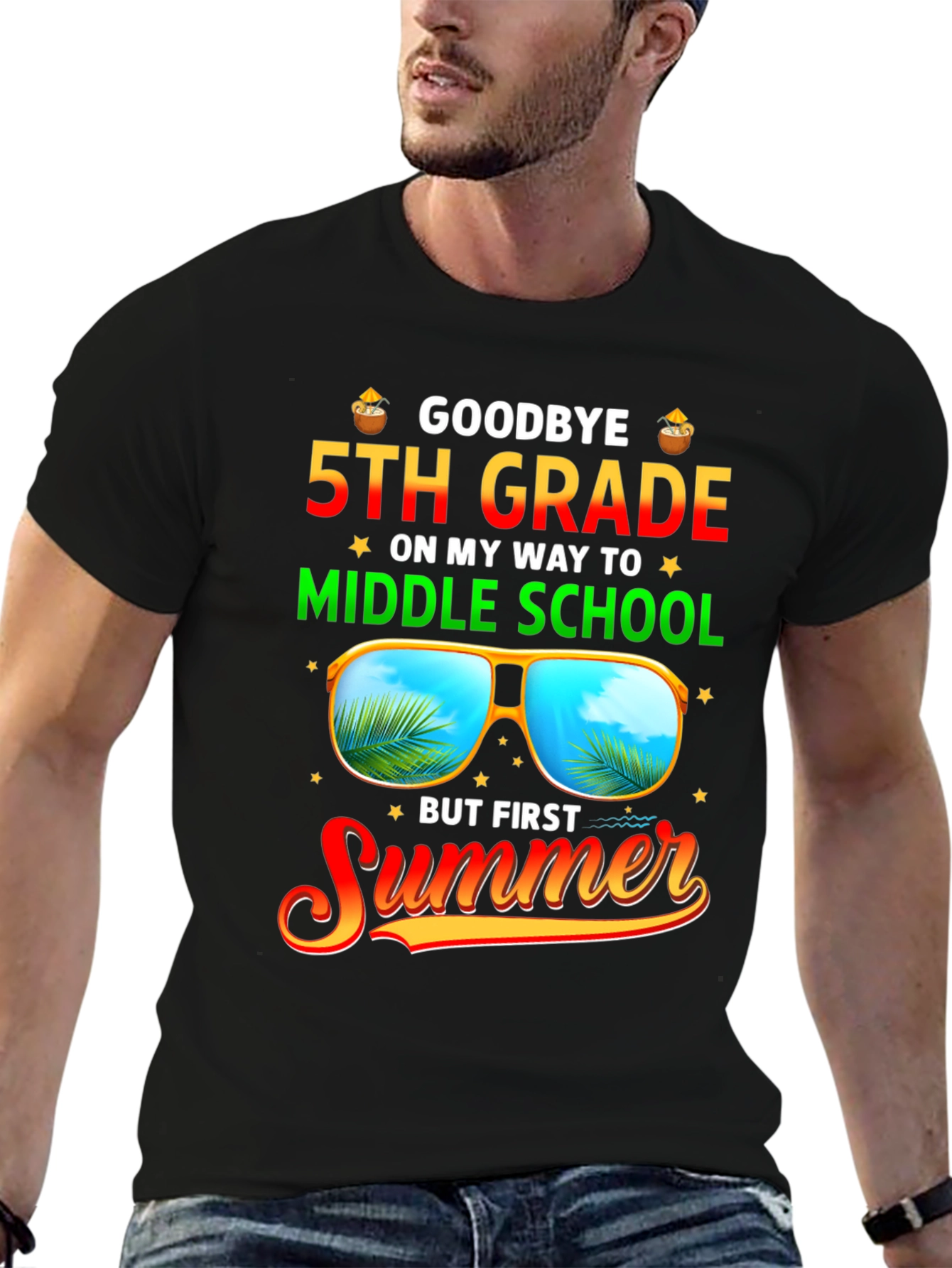 Goodbye 5th Grade Summer T-Shirt