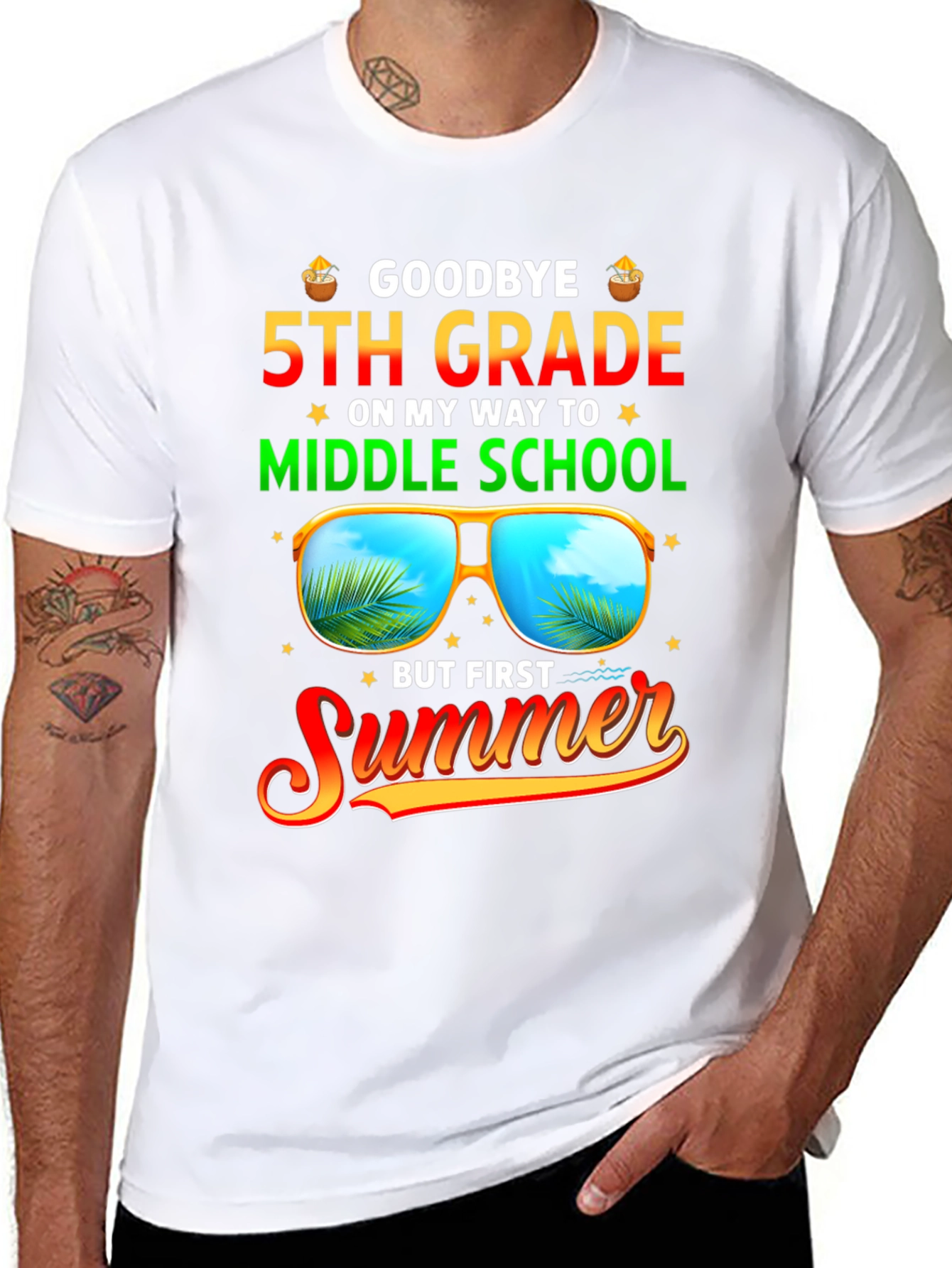 Goodbye 5th Grade Summer T-Shirt