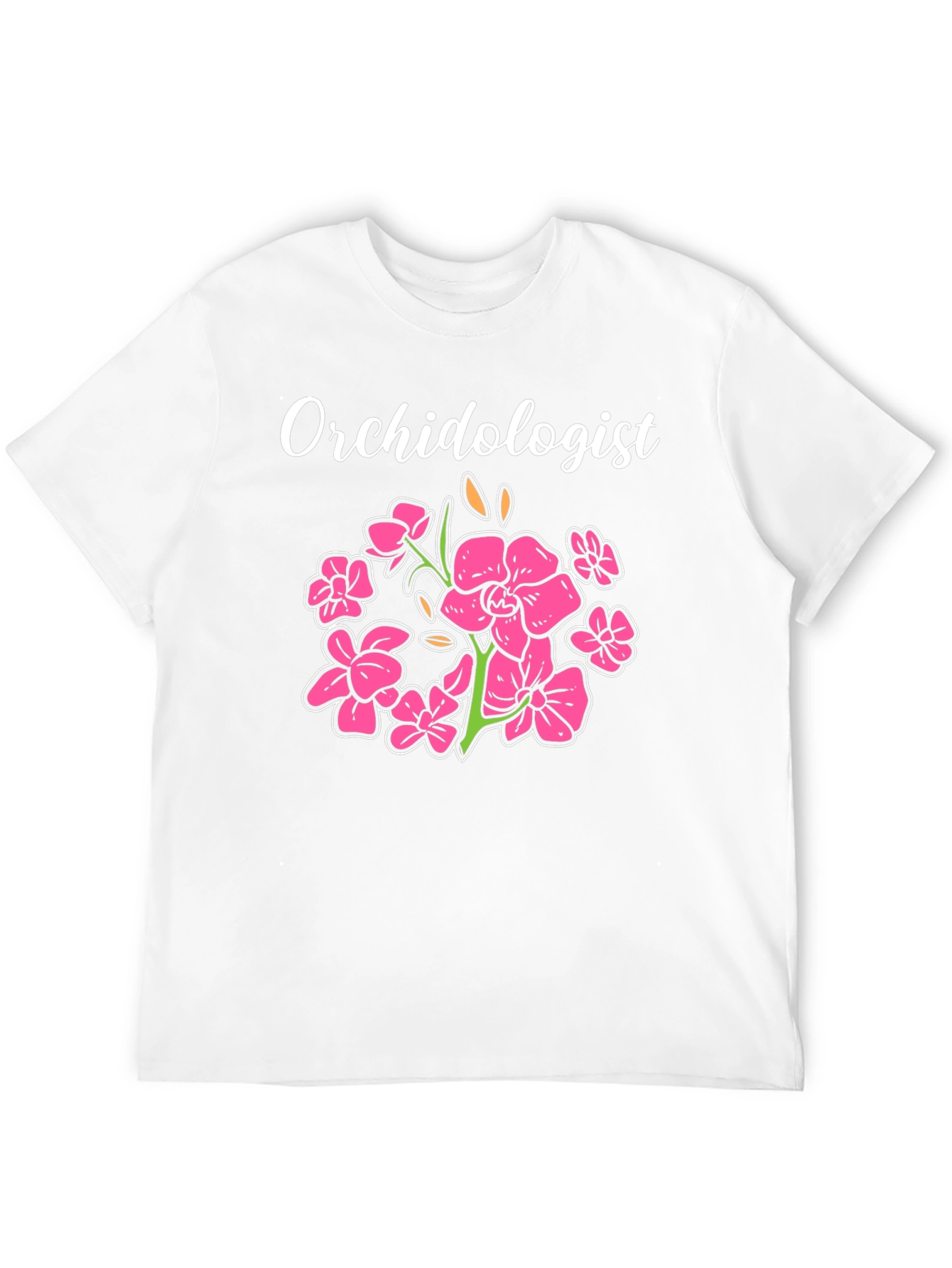 Orchidologist Floral T-Shirt - Botanical Lovers Tee