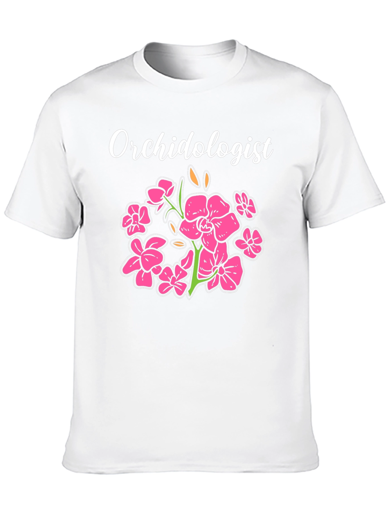 Orchidologist Floral T-Shirt - Botanical Lovers Tee