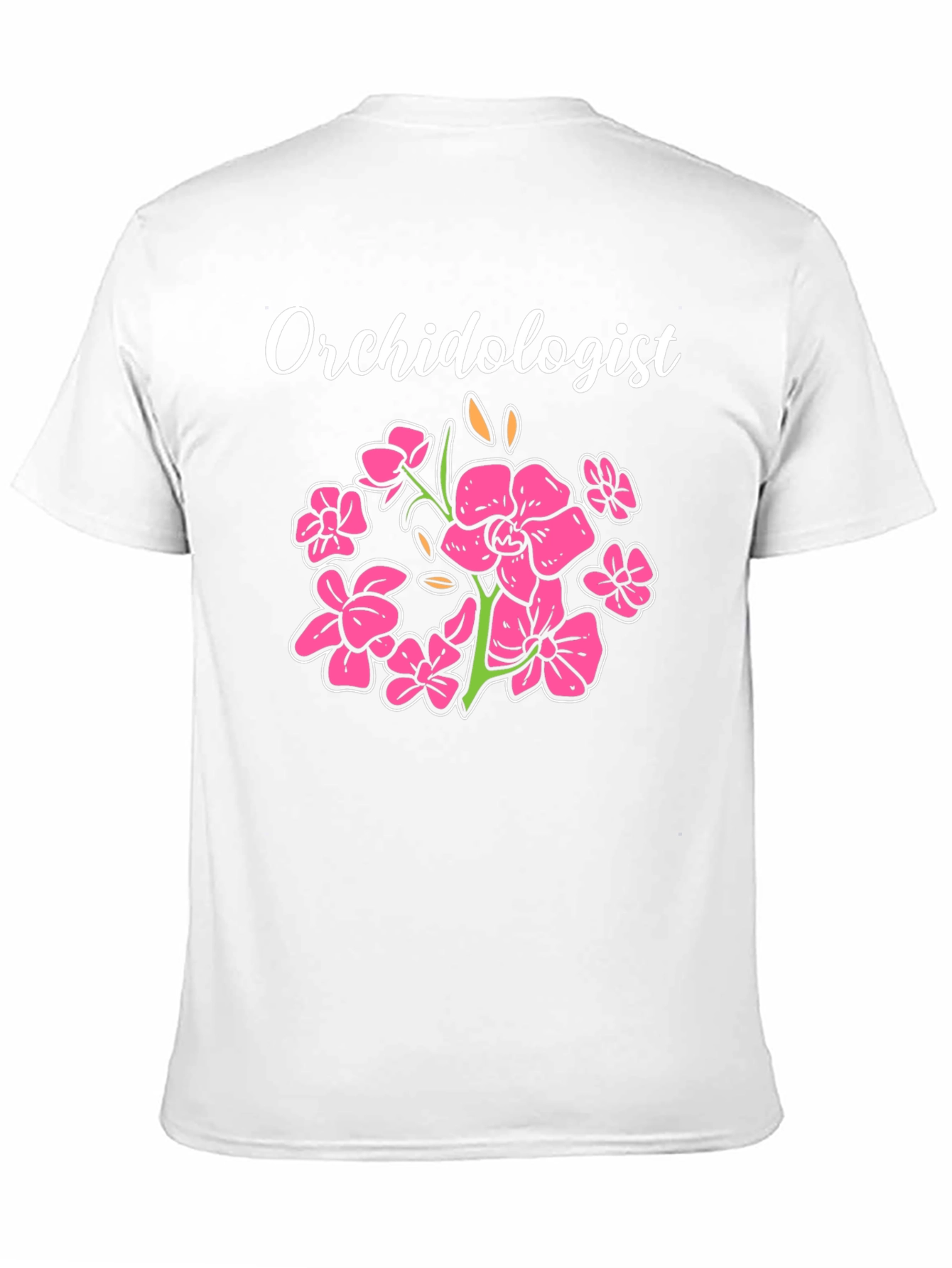 Orchidologist Floral T-Shirt - Botanical Lovers Tee