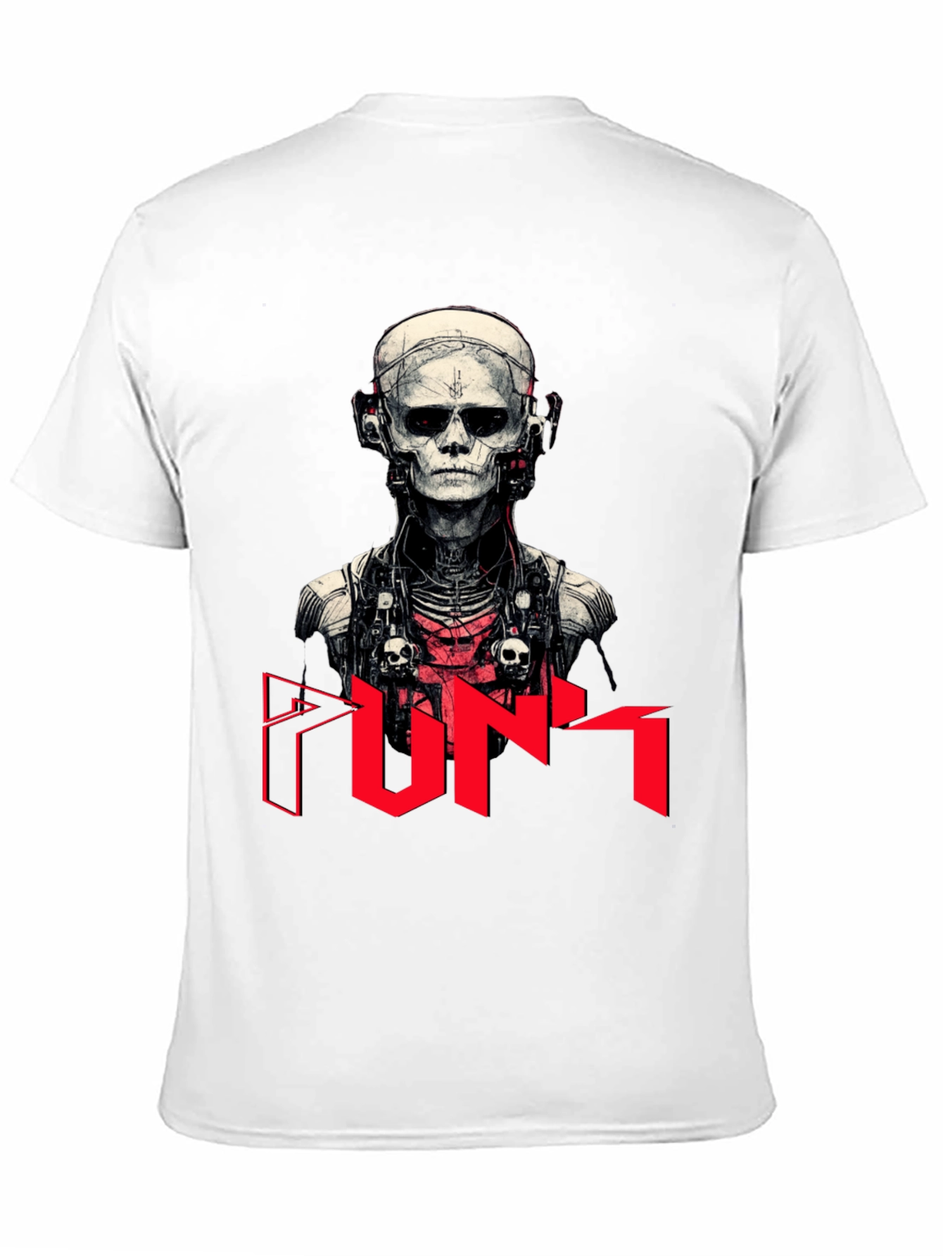 Cyberpunk Skeleton Graphic Tee