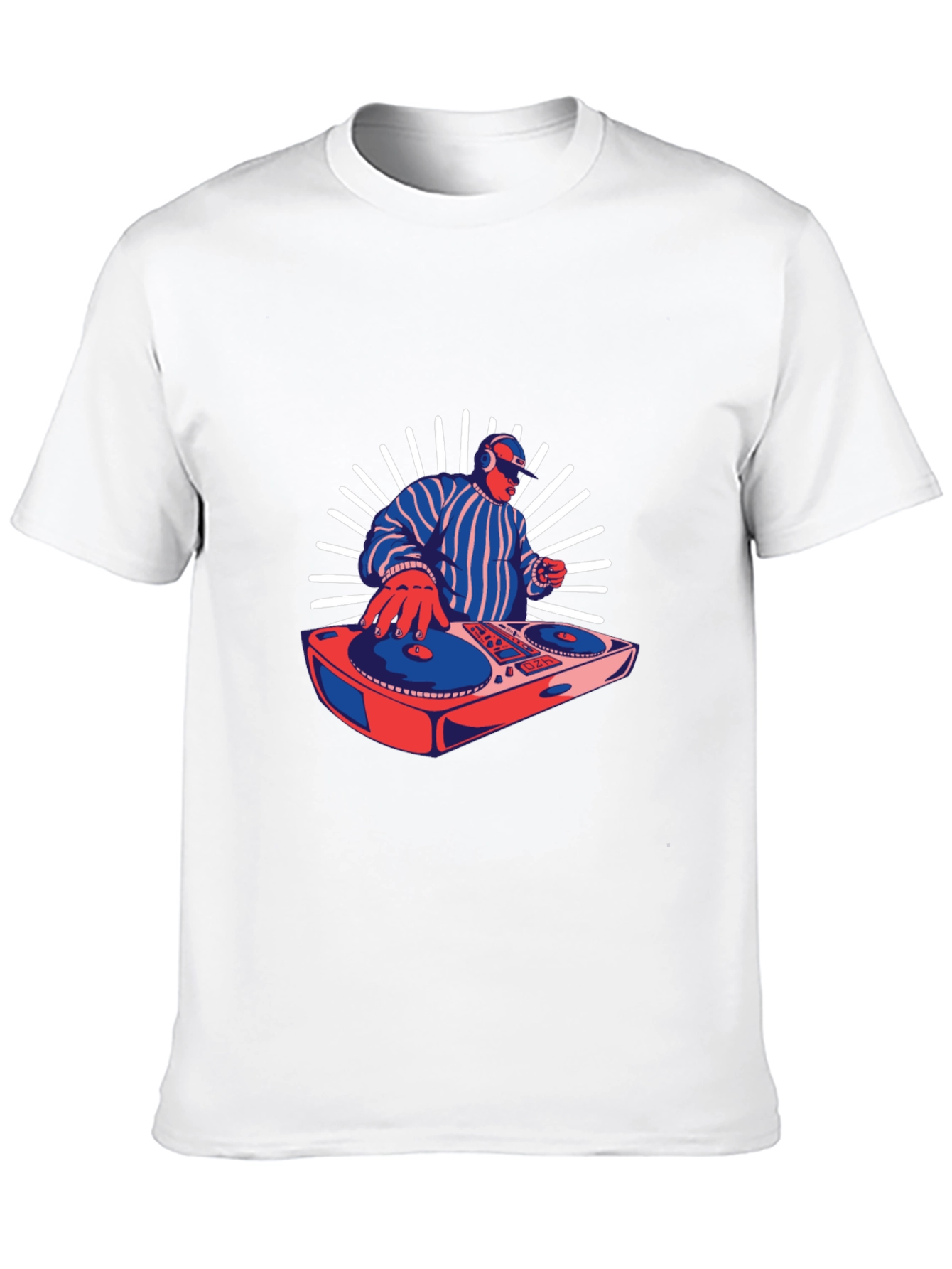 DJ Graphic Tee - Retro Music Lover T-Shirt