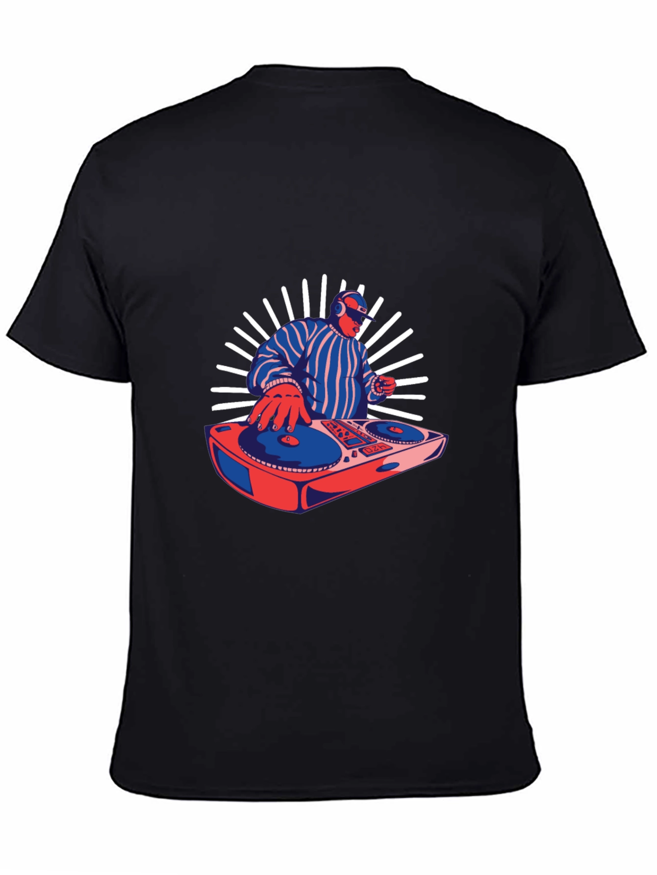 DJ Graphic Tee - Retro Music Lover T-Shirt