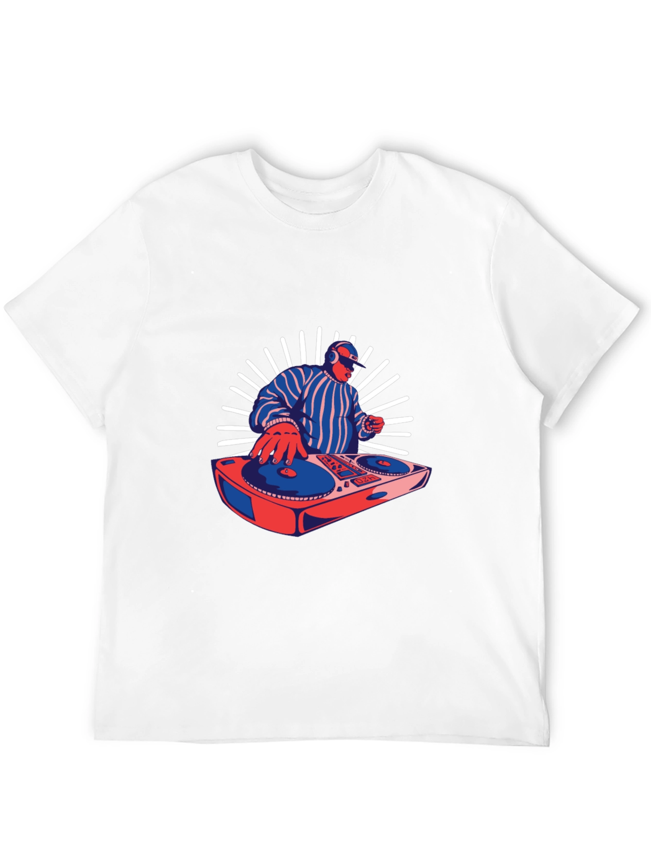 DJ Graphic Tee - Retro Music Lover T-Shirt