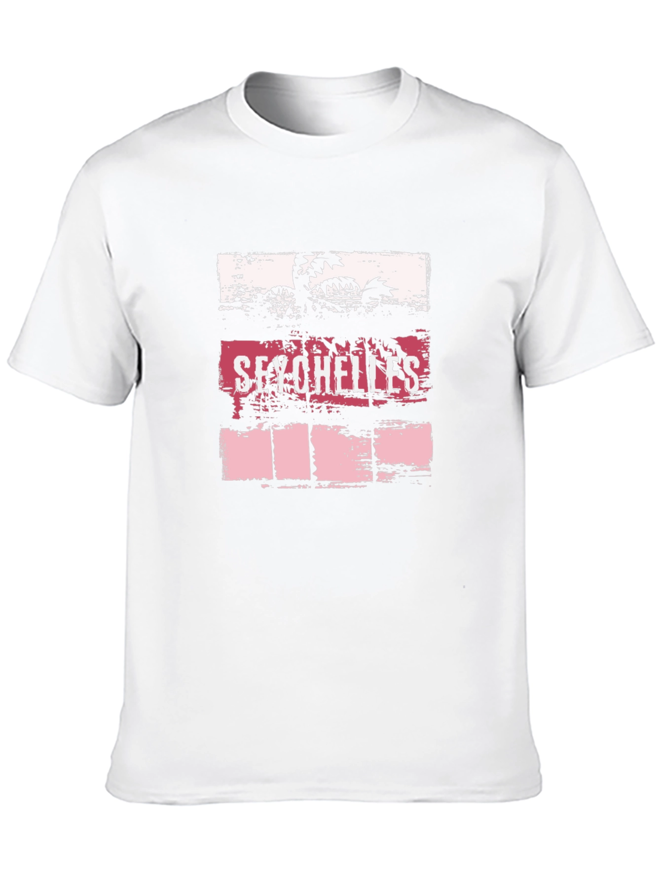 Seychelles Palm Tree Graphic T-Shirt - Island Style