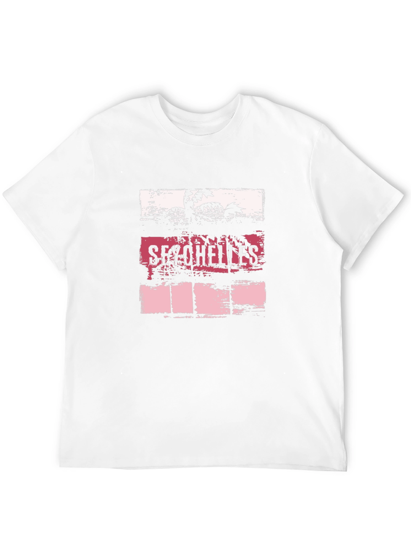 Seychelles Palm Tree Graphic T-Shirt - Island Style