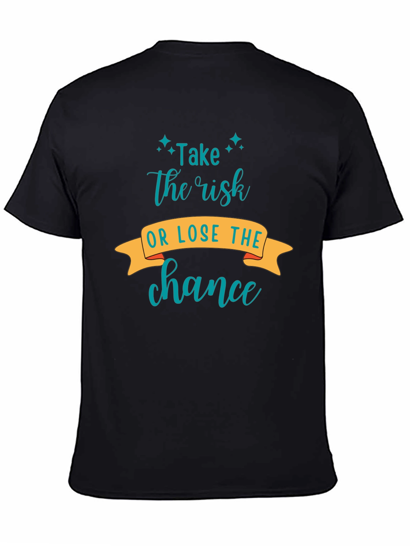 Risk Taker Graphic Tee - Black Short Sleeve