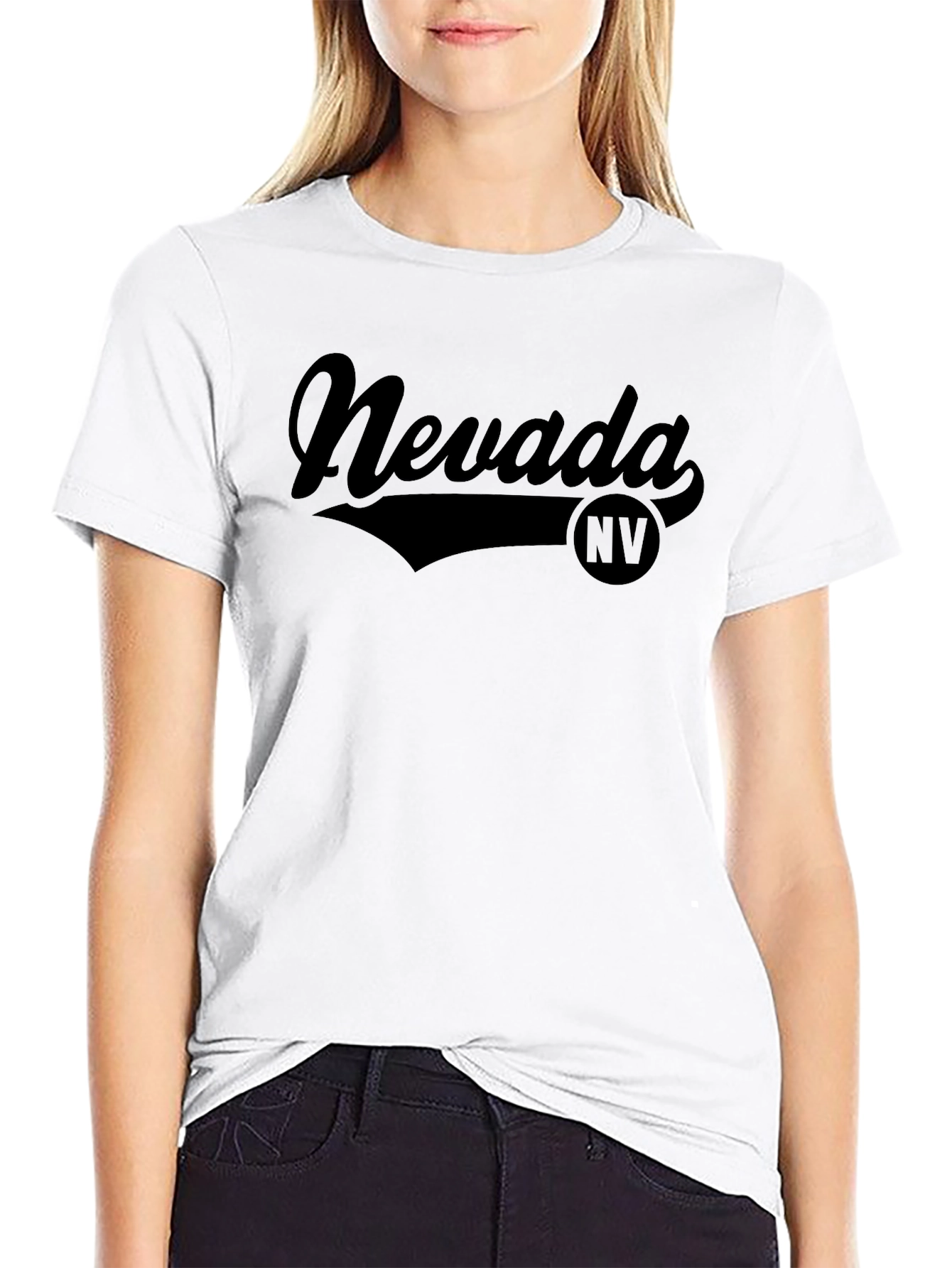 Nevada State Pride T-Shirt NV Black