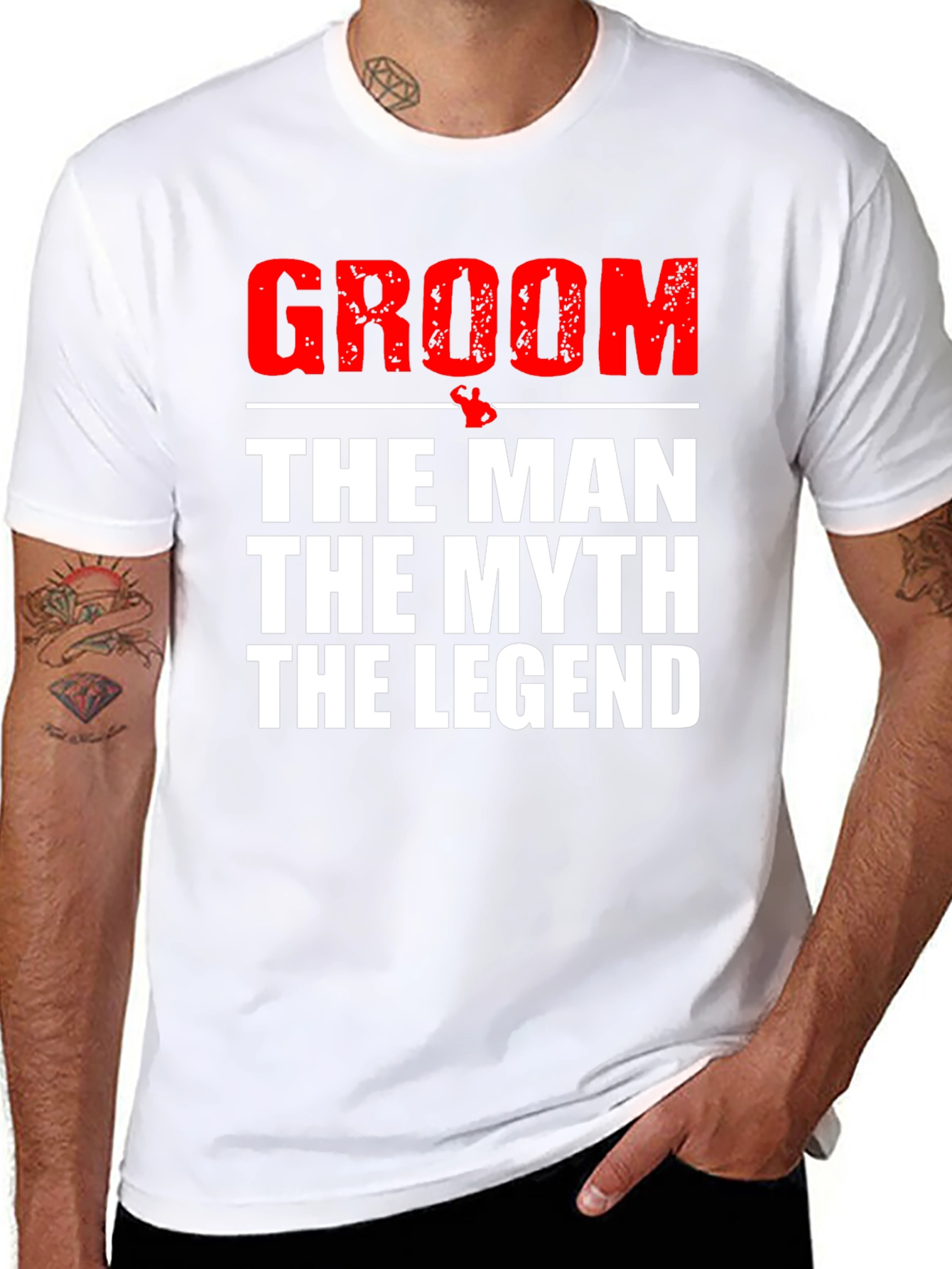 Groom - The Man The Myth The Legend T-Shirt