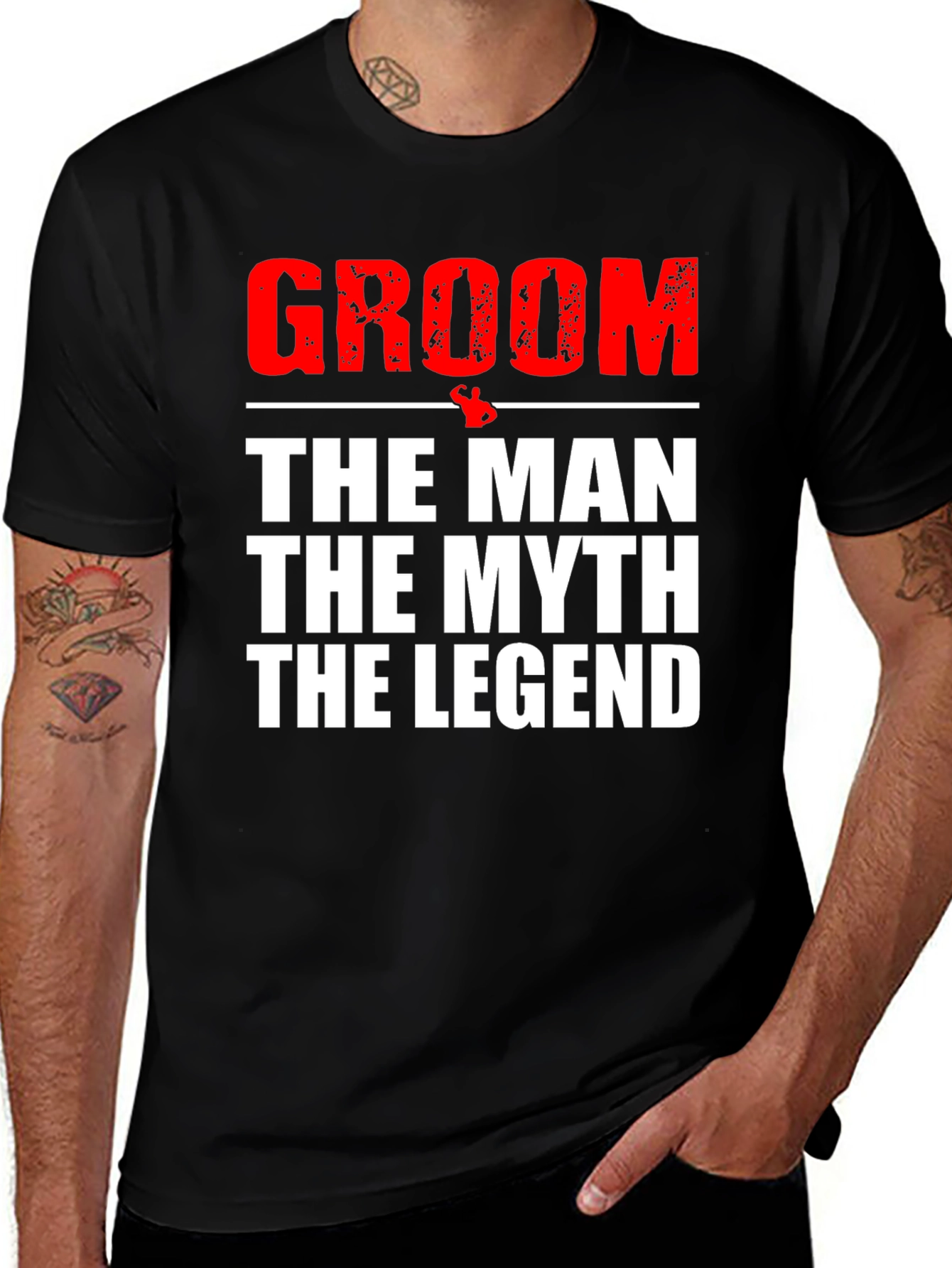 Groom - The Man The Myth The Legend T-Shirt