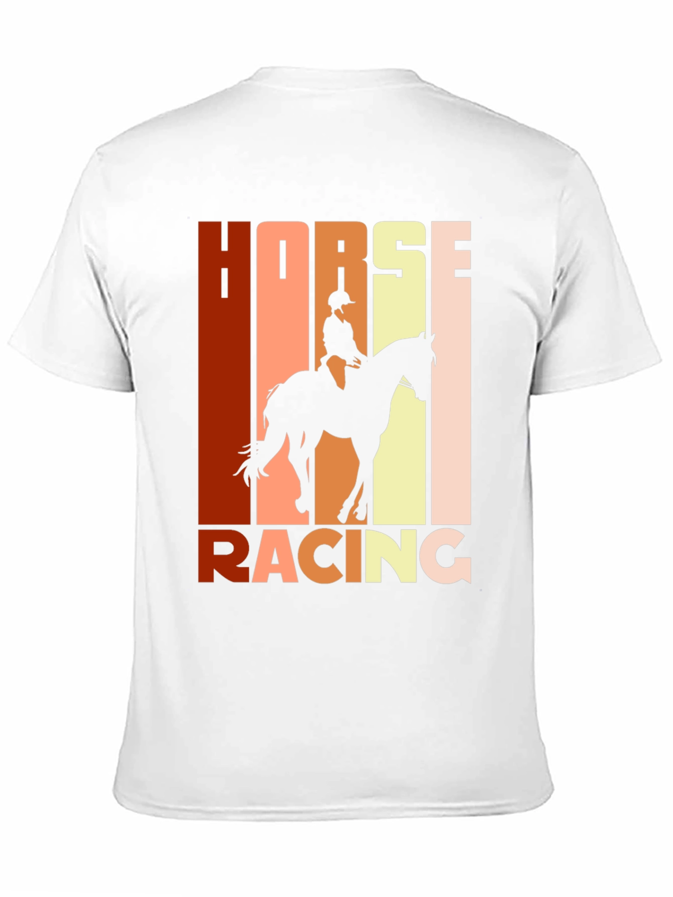 Equestrian Horse Racing Graphic T-Shirt