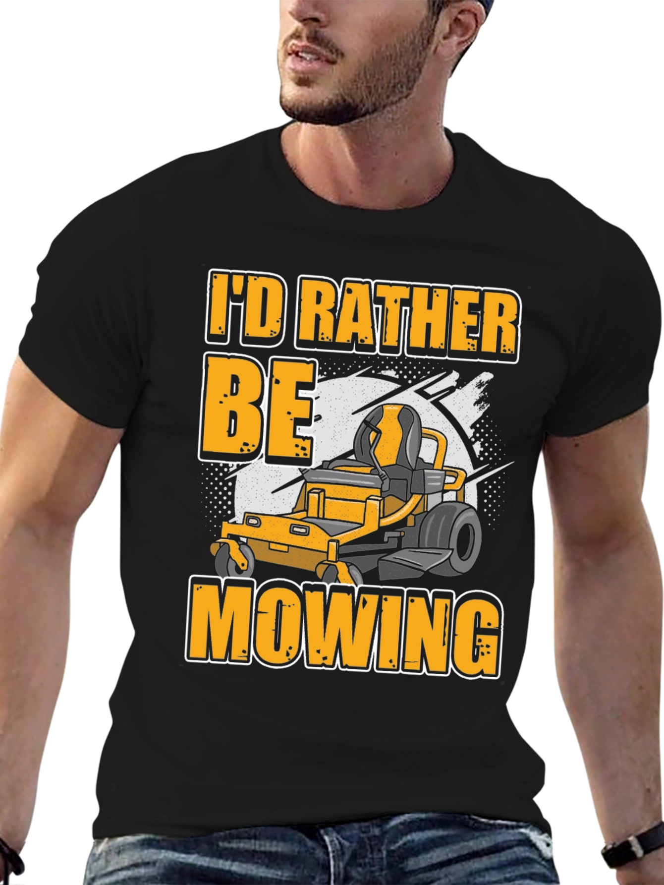 Id Rather Be Mowing T-Shirt