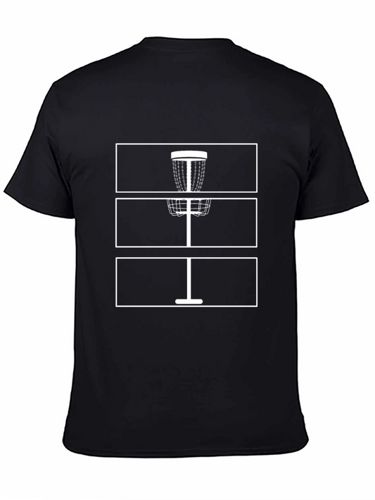 Disc Golf Basket Tee - Graphic Novelty Shirt