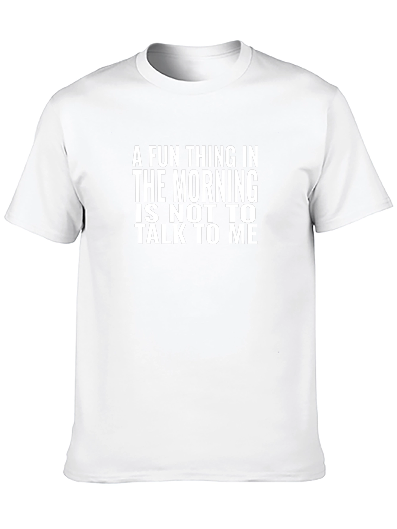 Funny Dont Talk to Me Black T-Shirt