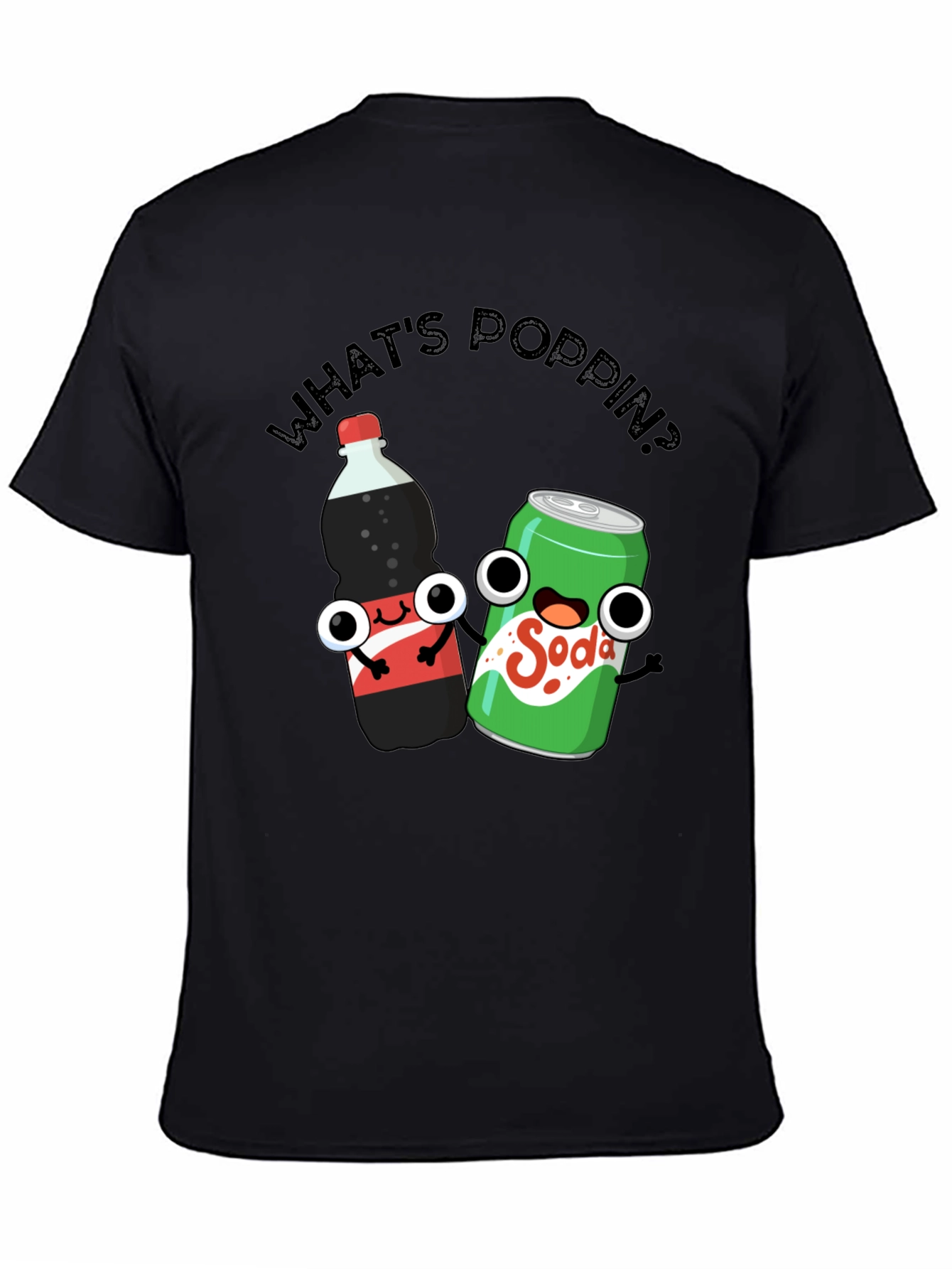 Whats Poppin? Funny Soda T-Shirt