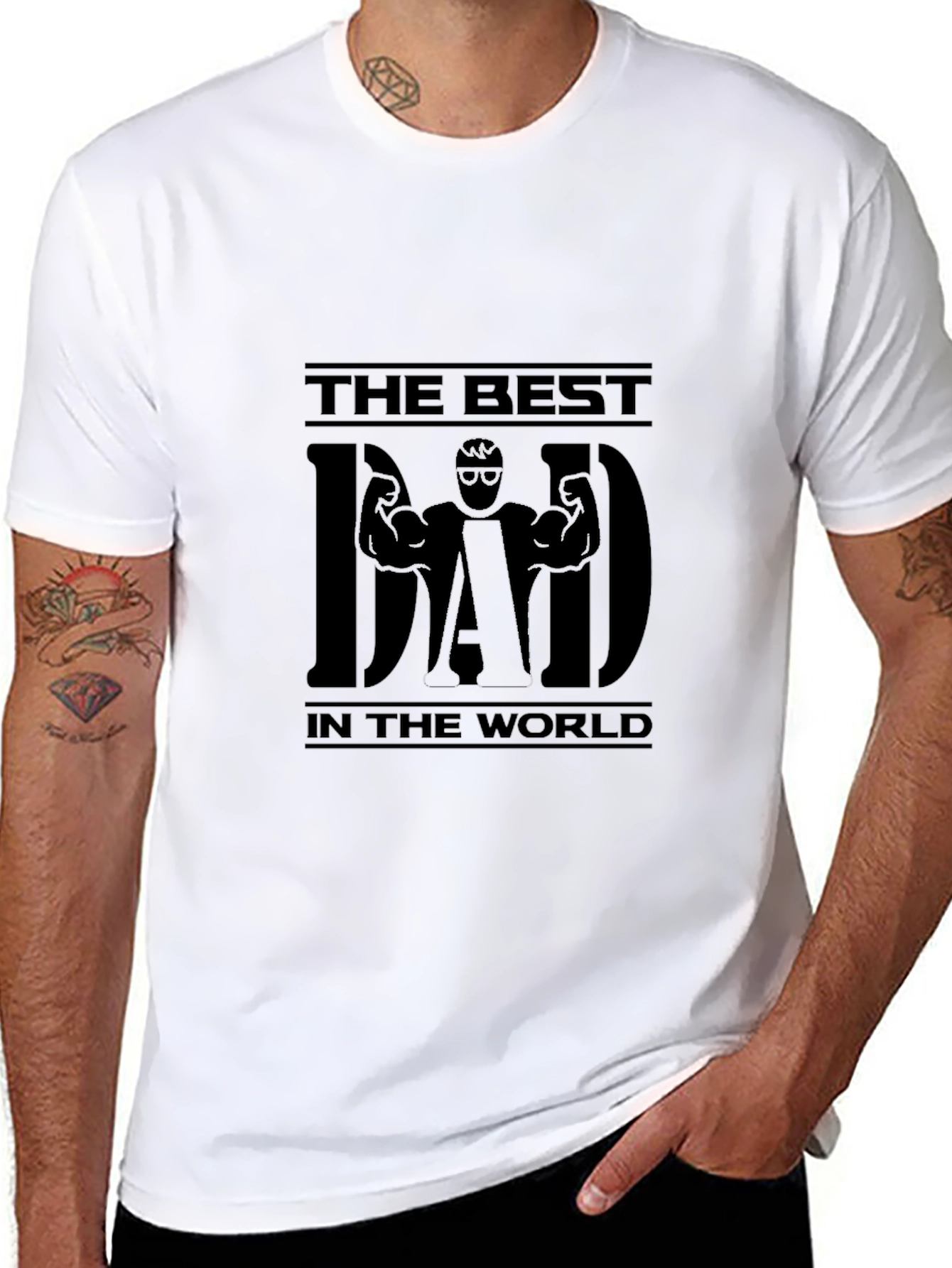 Best Dad In The World Graphic T-Shirt