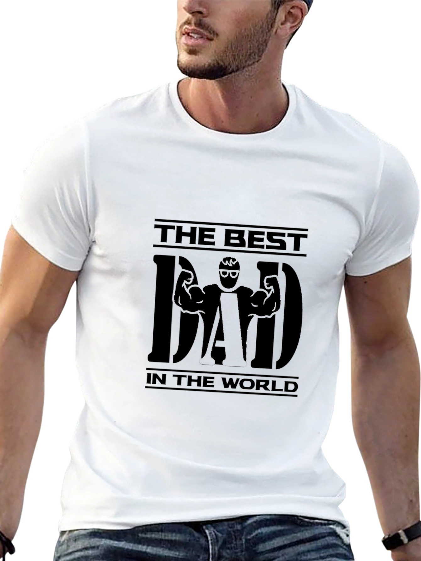 Best Dad In The World Graphic T-Shirt