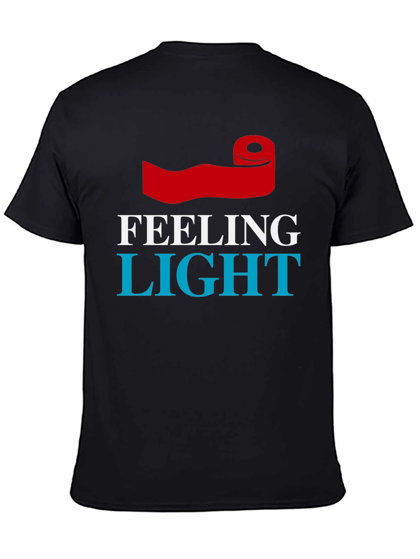 Feeling Light Toilet Paper Roll Graphic Tee