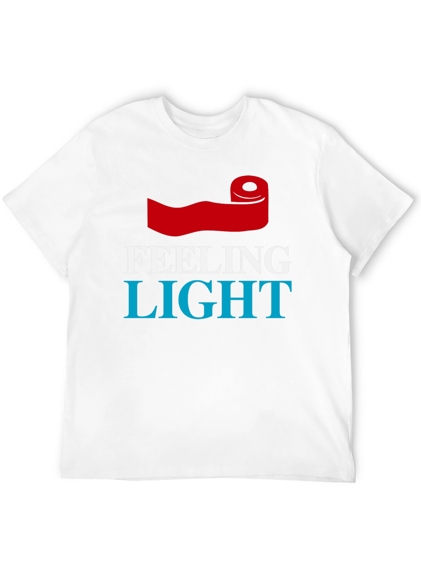 Feeling Light Toilet Paper Roll Graphic Tee
