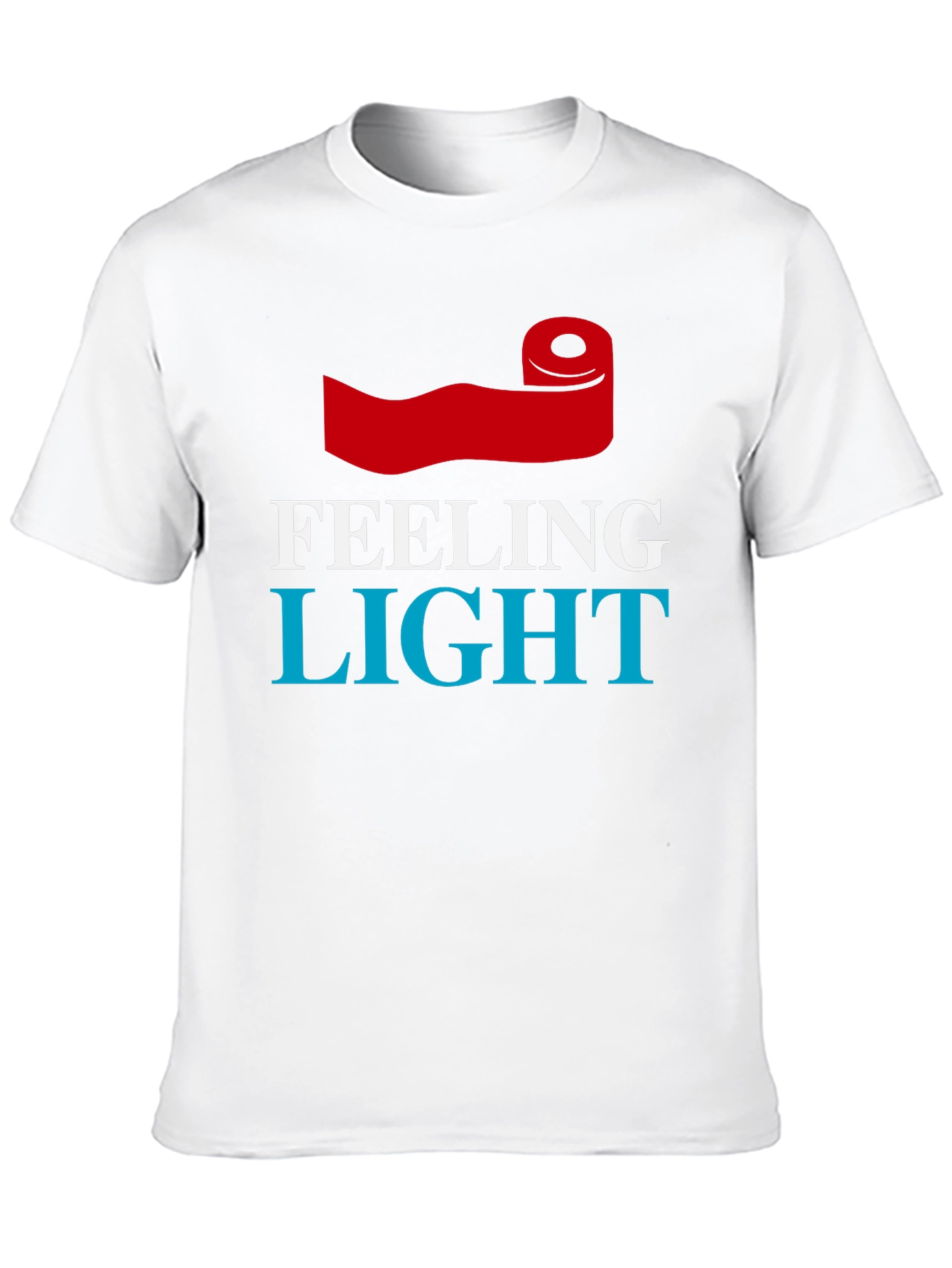 Feeling Light Toilet Paper Roll Graphic Tee