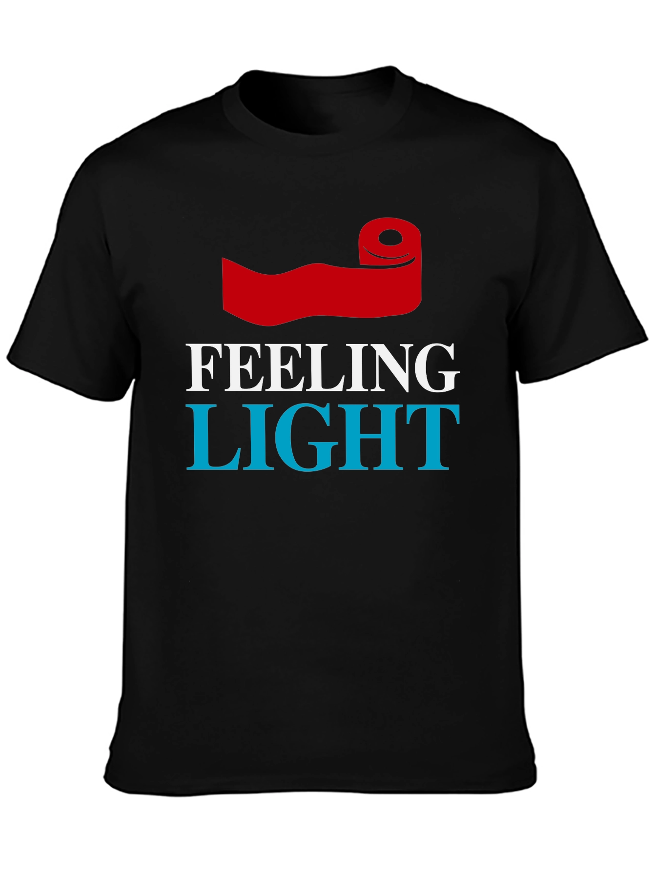 Feeling Light Toilet Paper Roll Graphic Tee