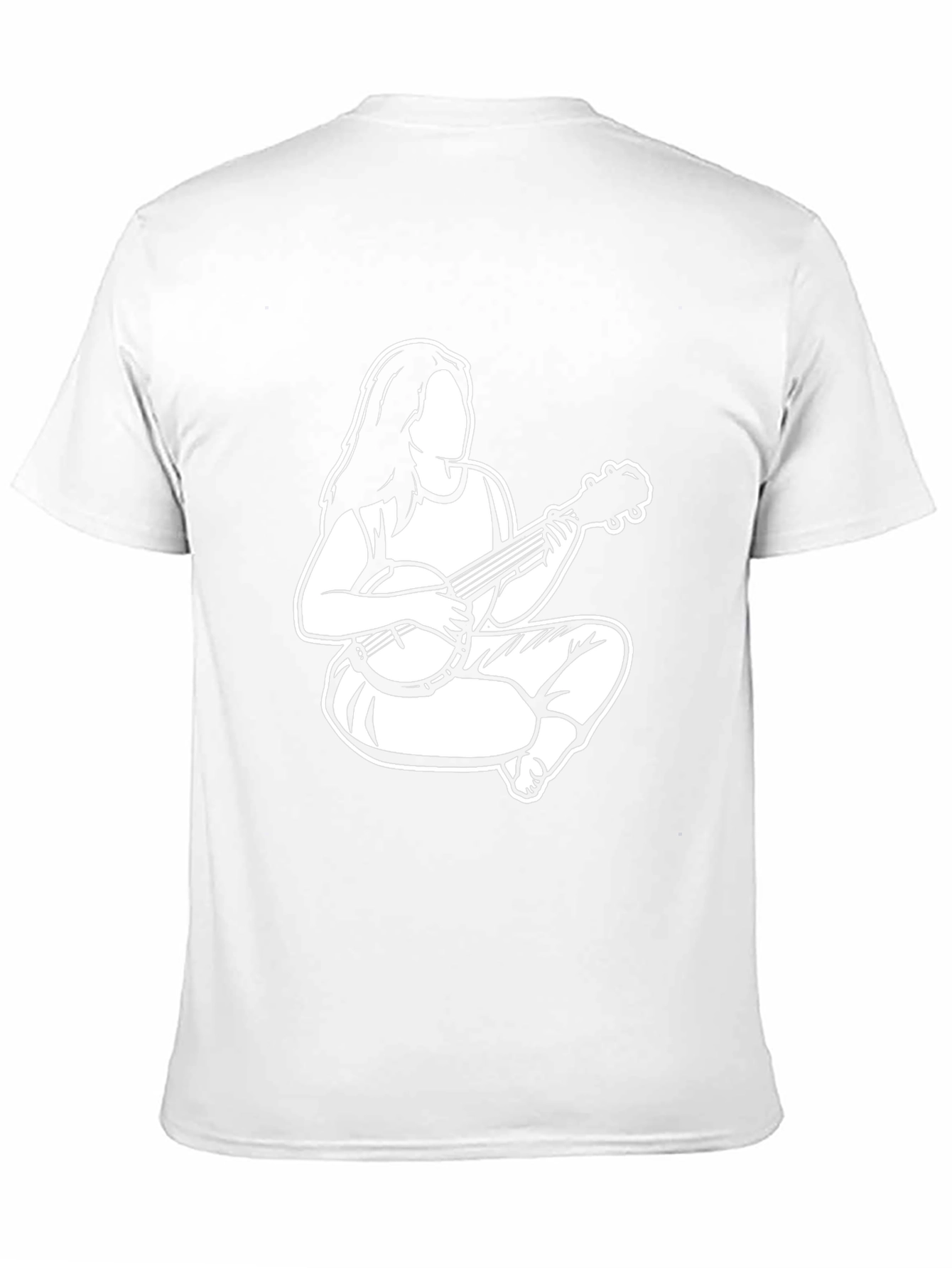 Banjo Player Graphic Tee - Black