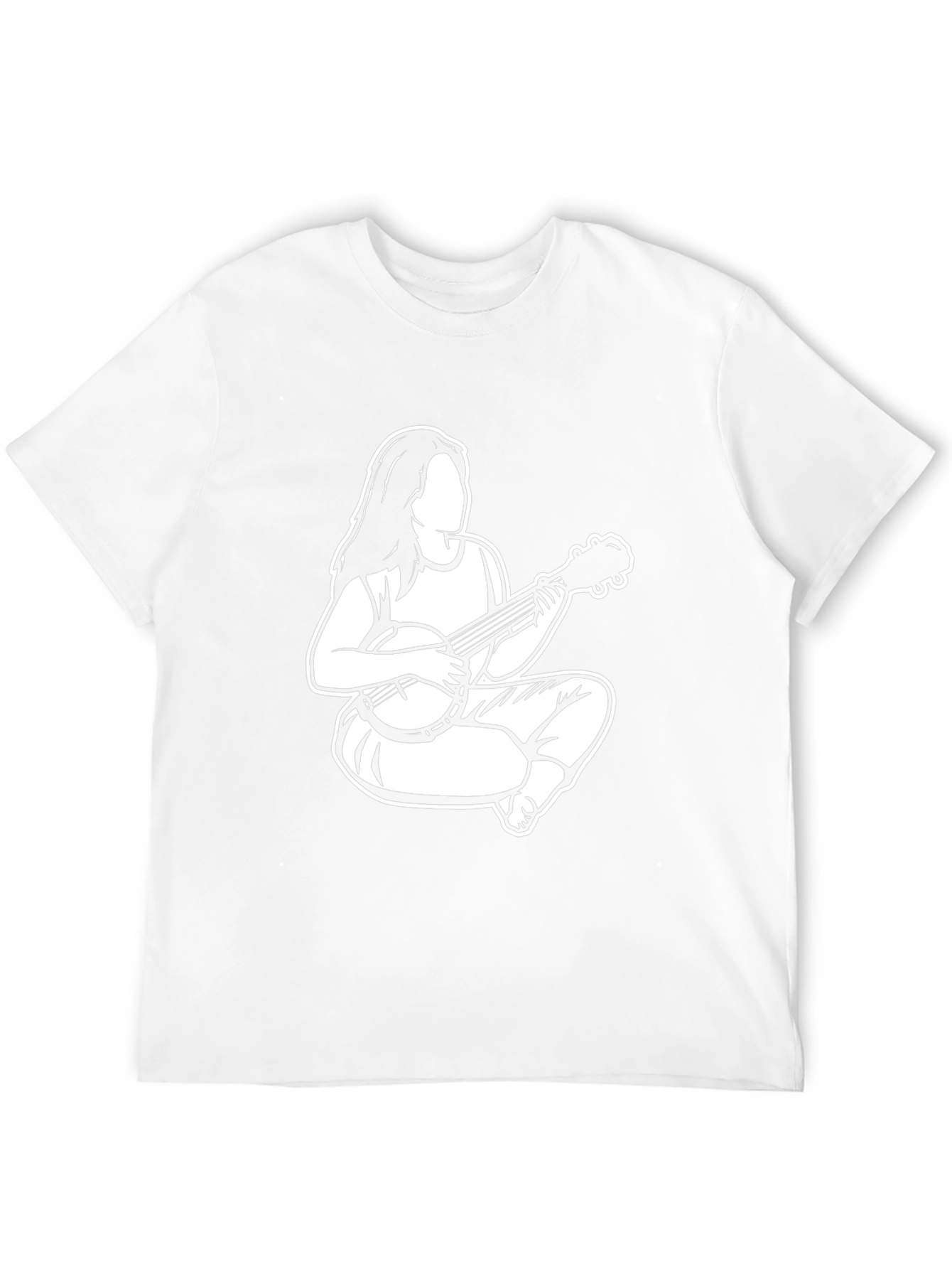 Banjo Player Graphic Tee - Black