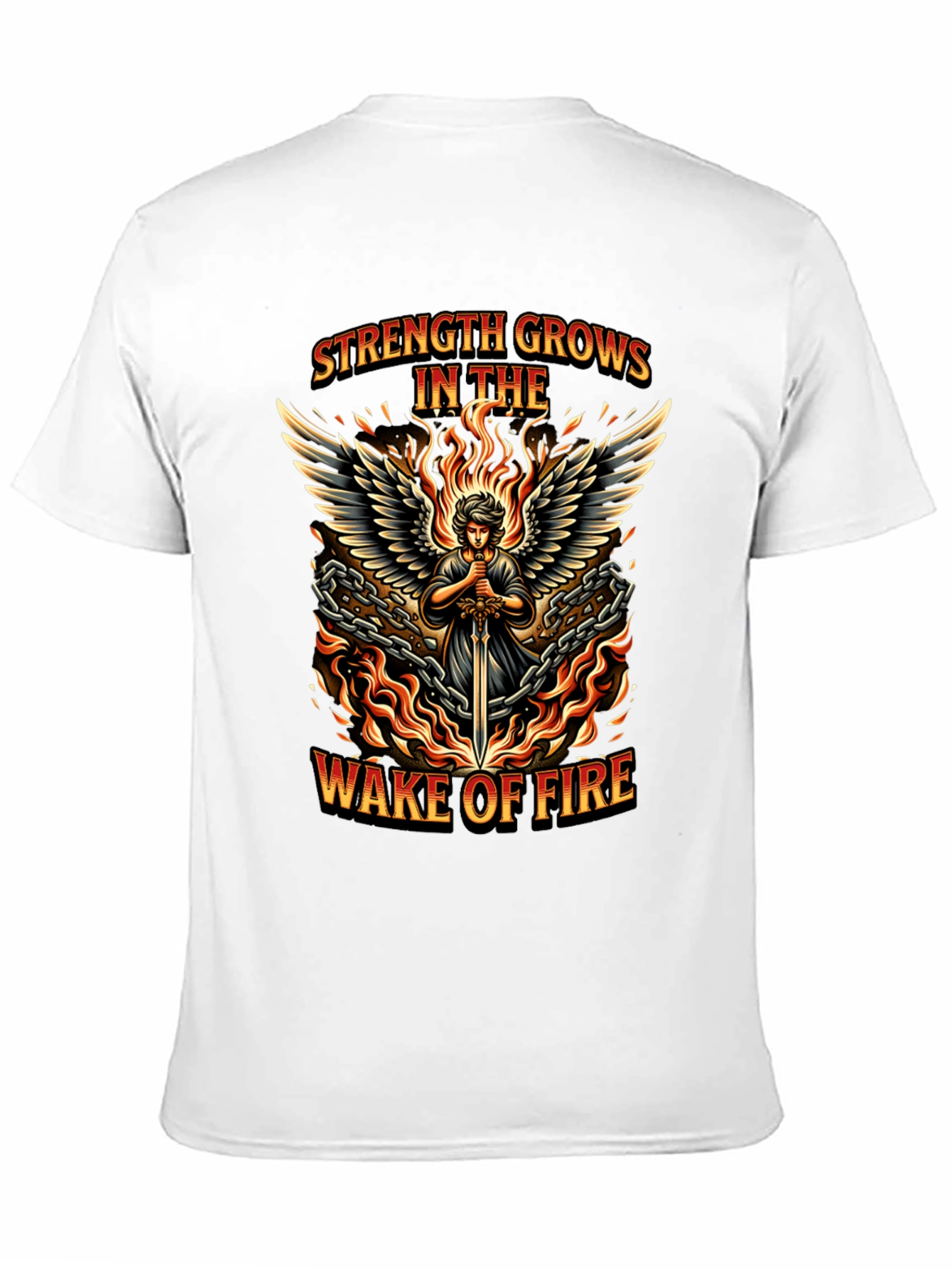 Strength Grows in the Wake of Fire Graphic Tee