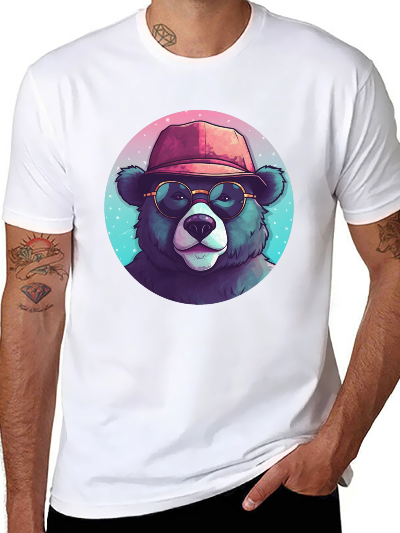 Cool Bear Graphic T-Shirt