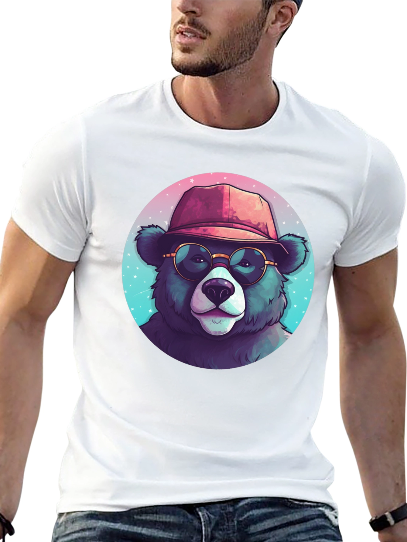 Cool Bear Graphic T-Shirt